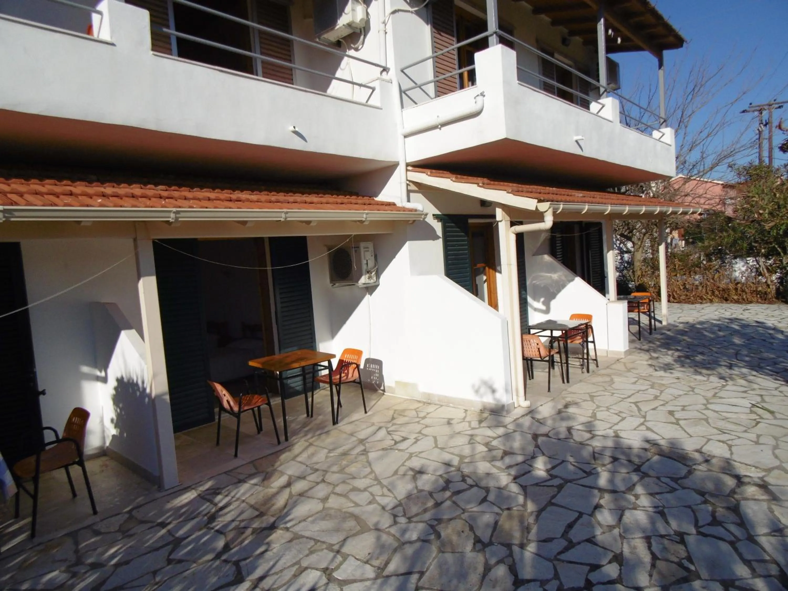 Patio in Apartments Elli - Nikos
