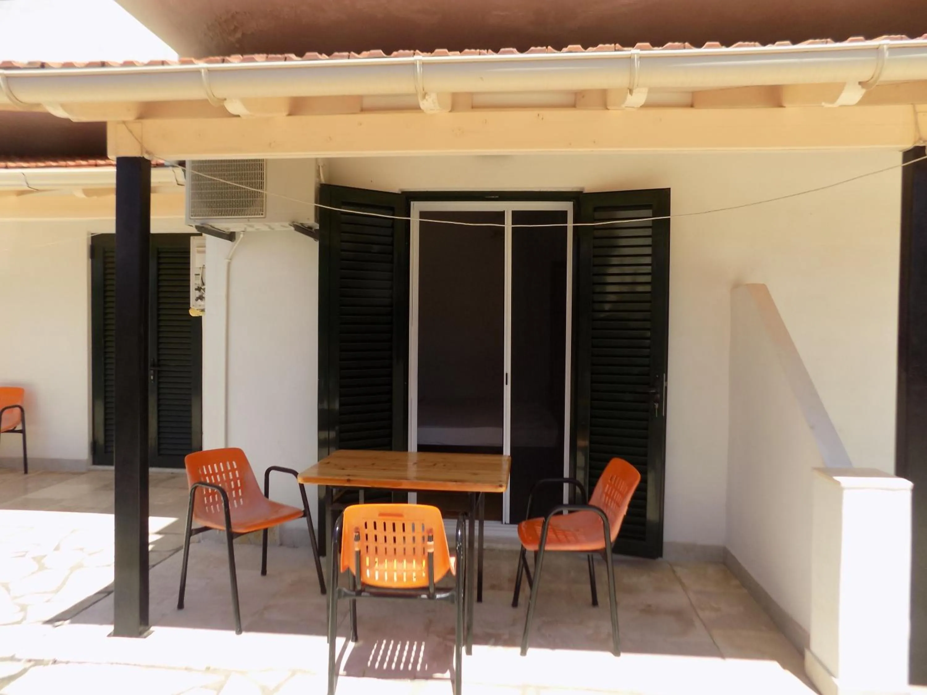 Patio in Apartments Elli - Nikos