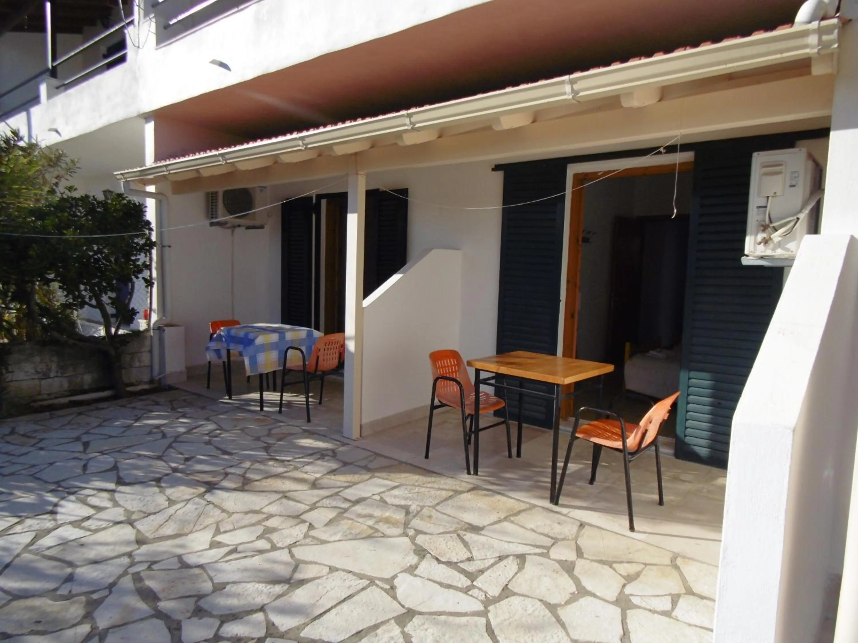 Patio in Apartments Elli - Nikos