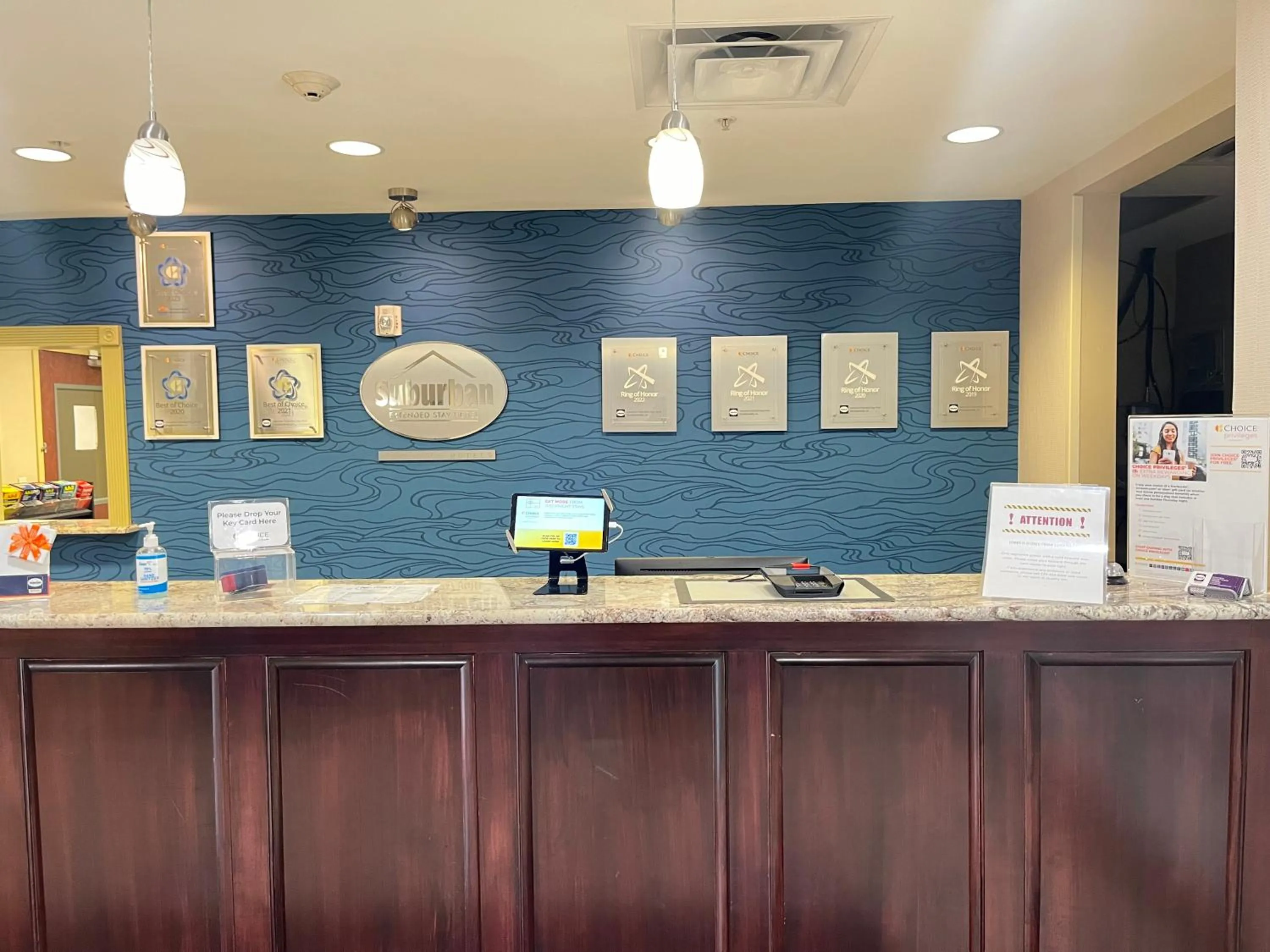 Lobby or reception in Suburban Studios Donaldsonville - Gonzales