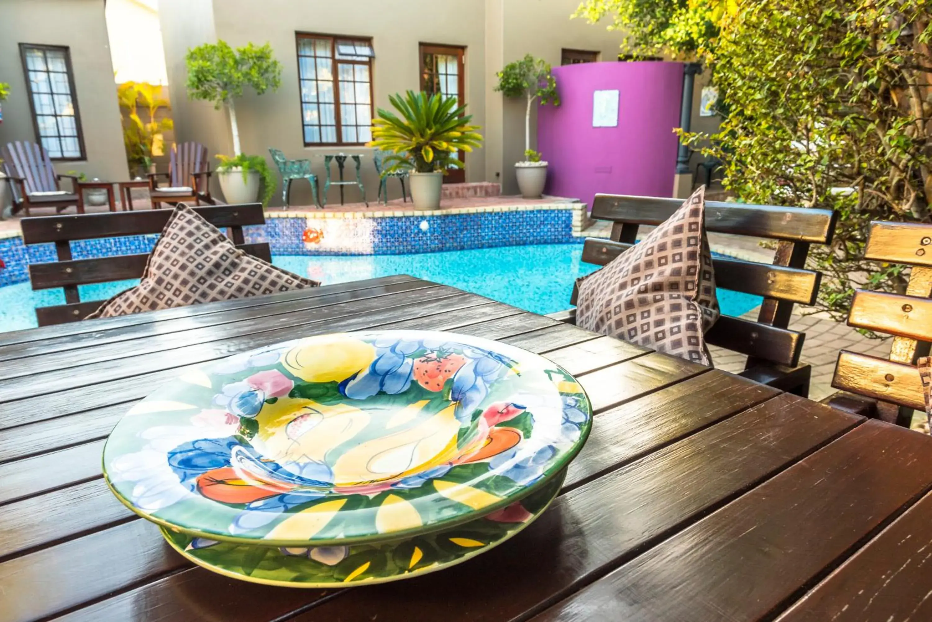 Garden view in Kingfisher GuestHouse Garden view in Kingfisher GuestHouse