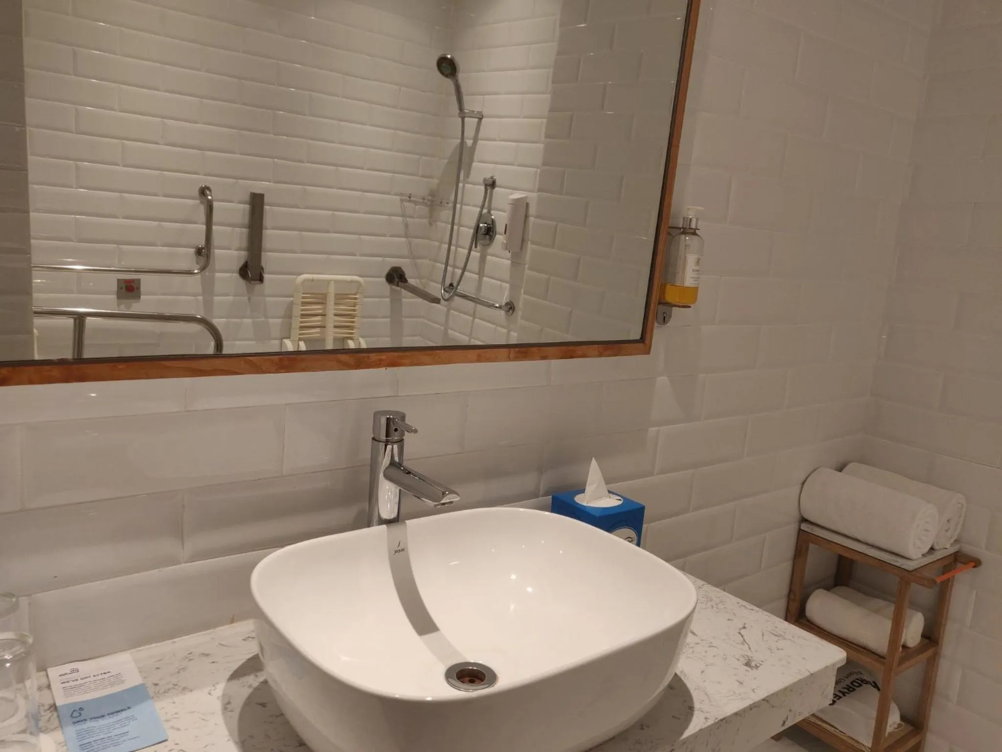 Bathroom in Holiday Inn Express Chennai OMR Thoraipakkam by IHG