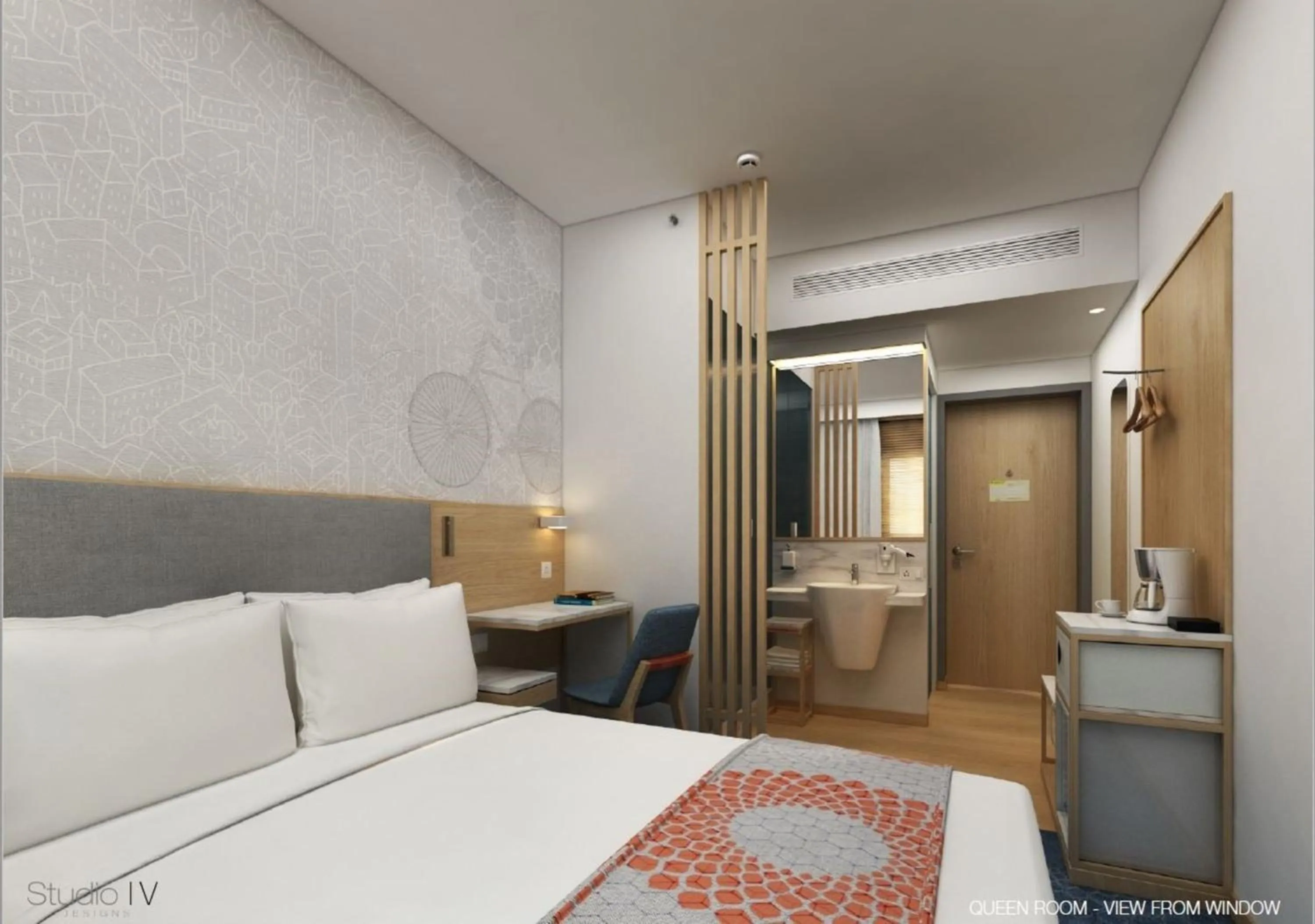 Photo of the whole room, Bed in Holiday Inn Express Chennai OMR Thoraipakkam by IHG