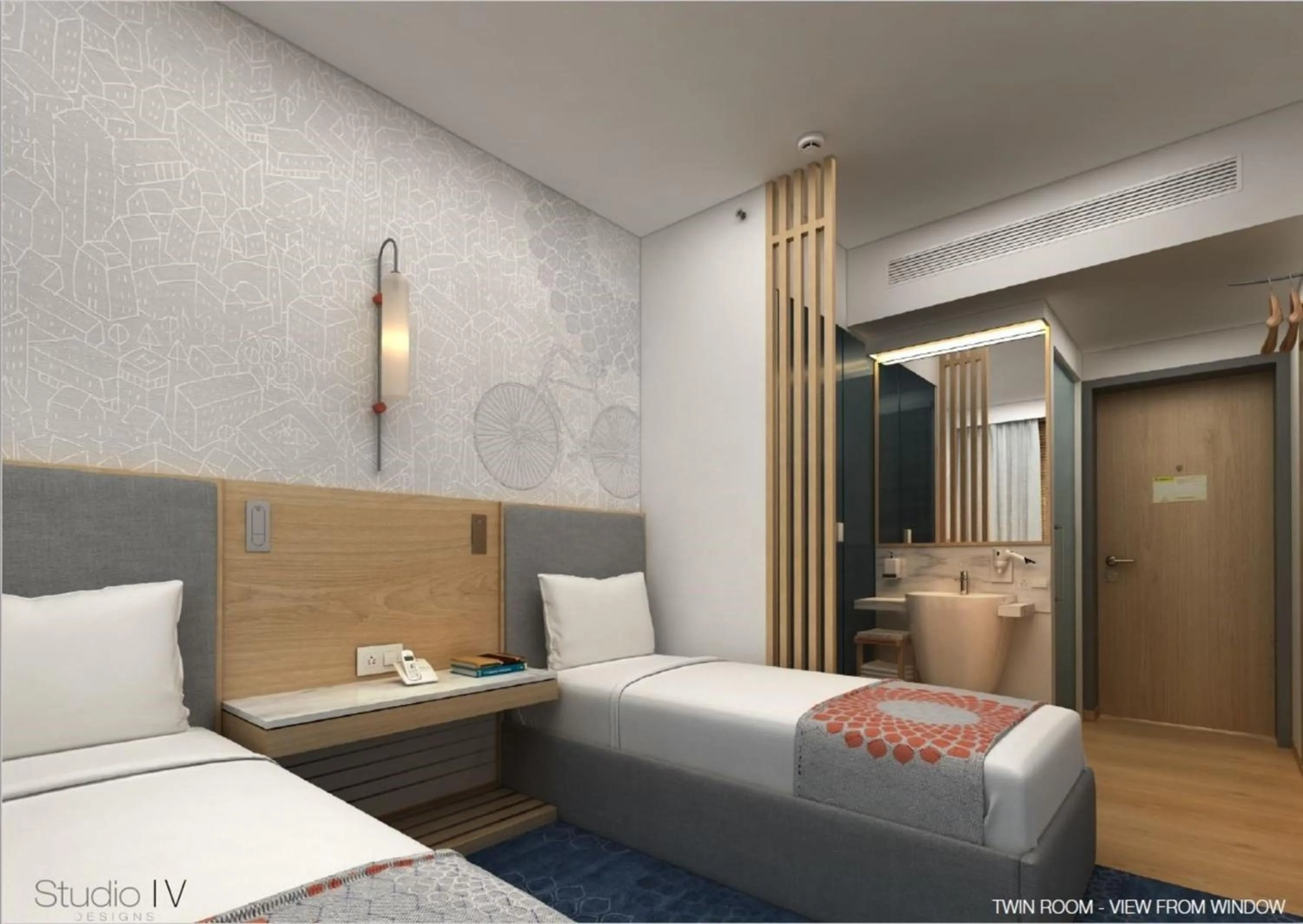 Photo of the whole room, Bed in Holiday Inn Express Chennai OMR Thoraipakkam by IHG