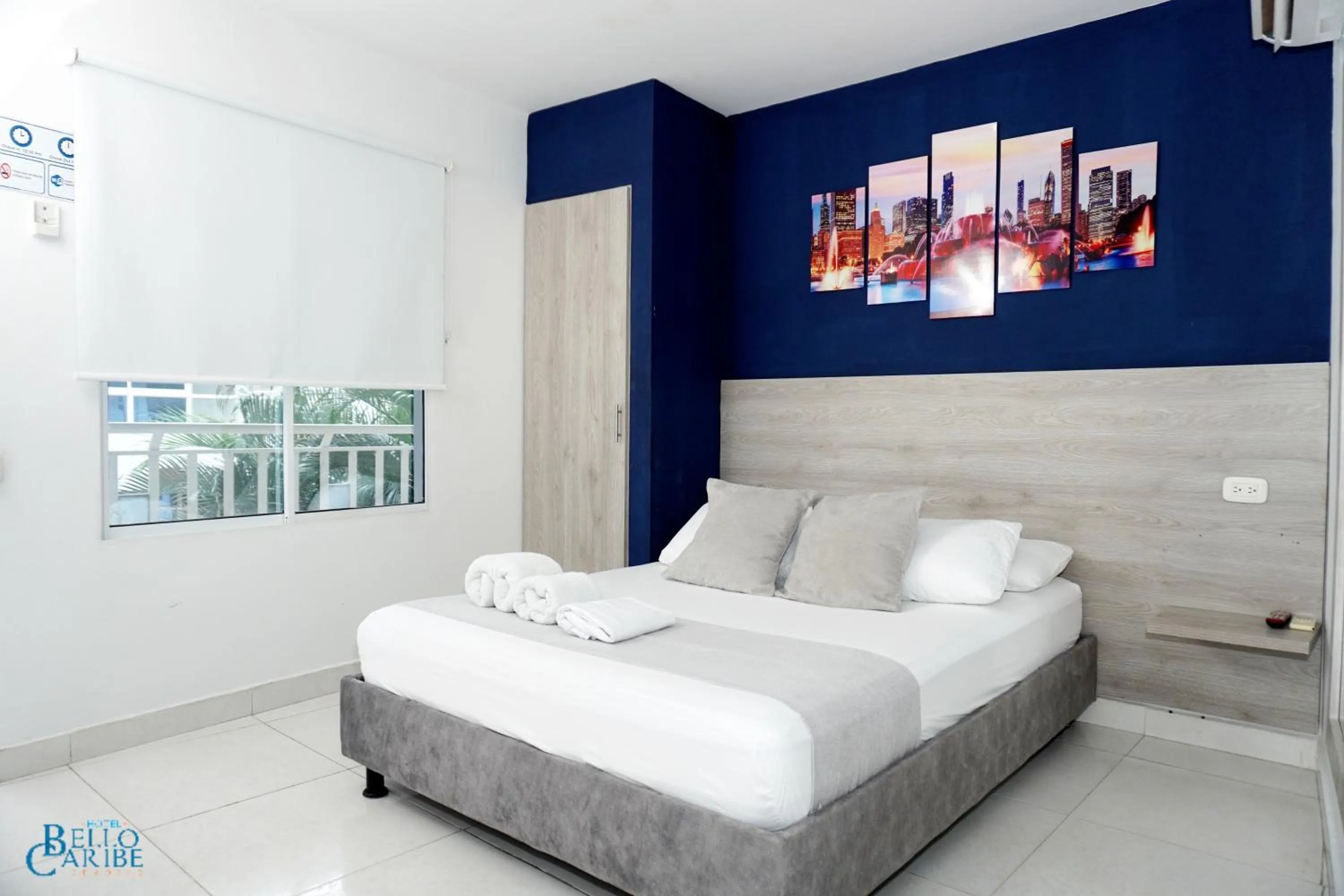 Photo of the whole room, Bed in Hotel Bello Caribe Rodadero