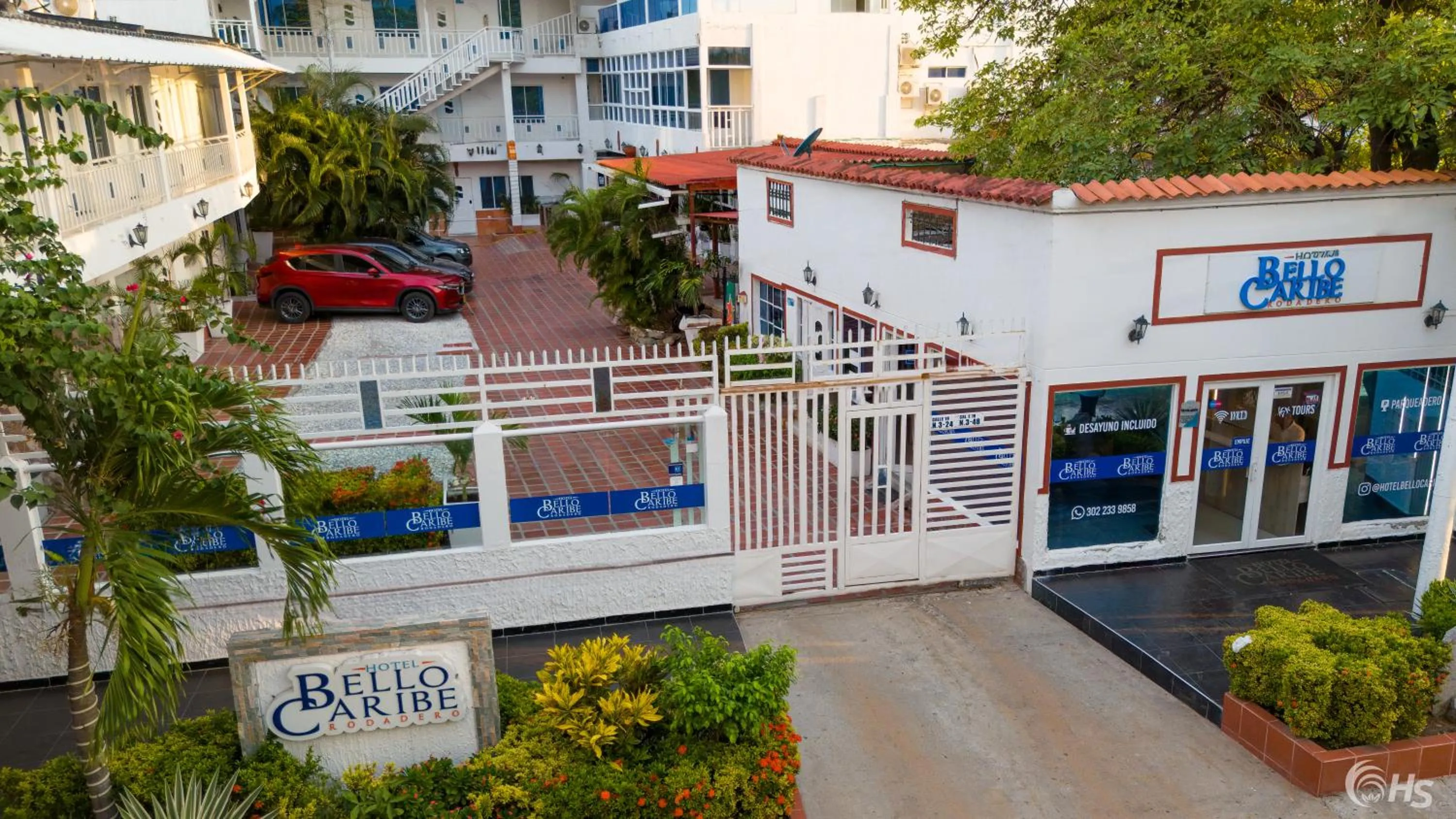 Facade/entrance in Hotel Bello Caribe Rodadero