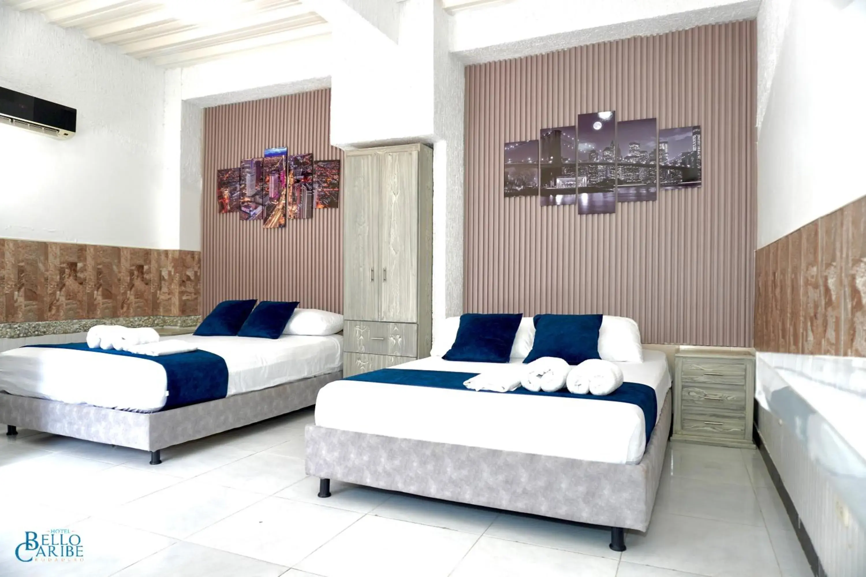 Standard Quadruple Room in Hotel Bello Caribe Rodadero Standard Quadruple Room in Hotel Bello Caribe Rodadero