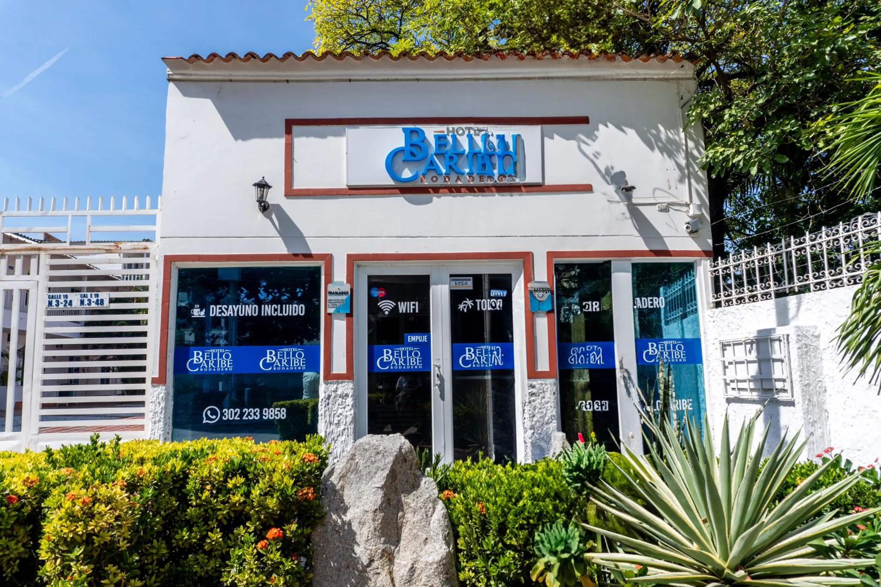 Facade/entrance in Hotel Bello Caribe Rodadero