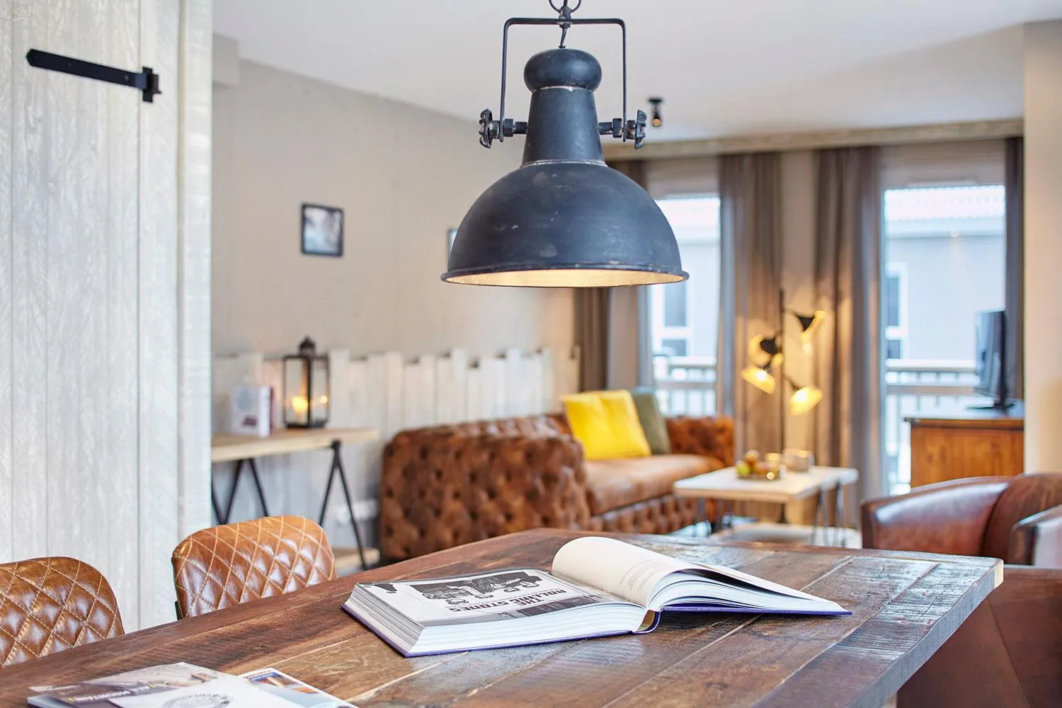 Living room in Bretterbude Heiligenhafen