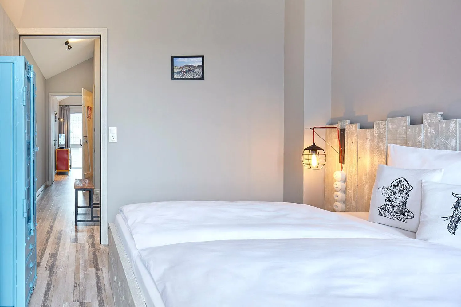 Bed in Bretterbude Heiligenhafen