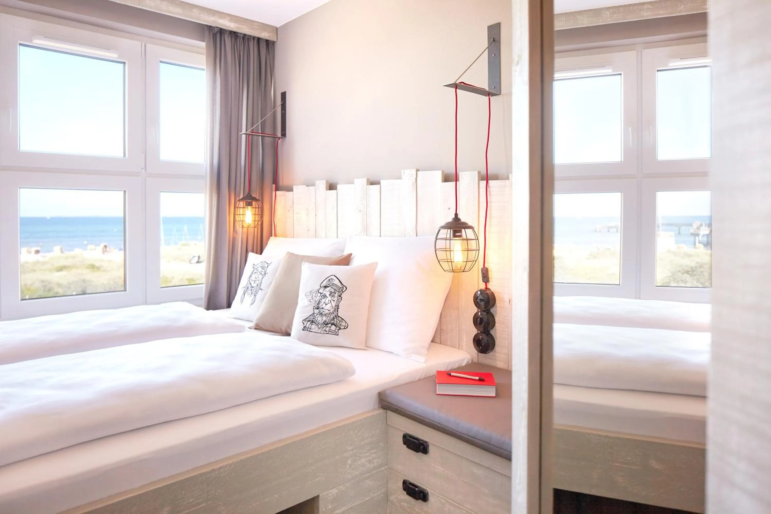 Bed in Bretterbude Heiligenhafen