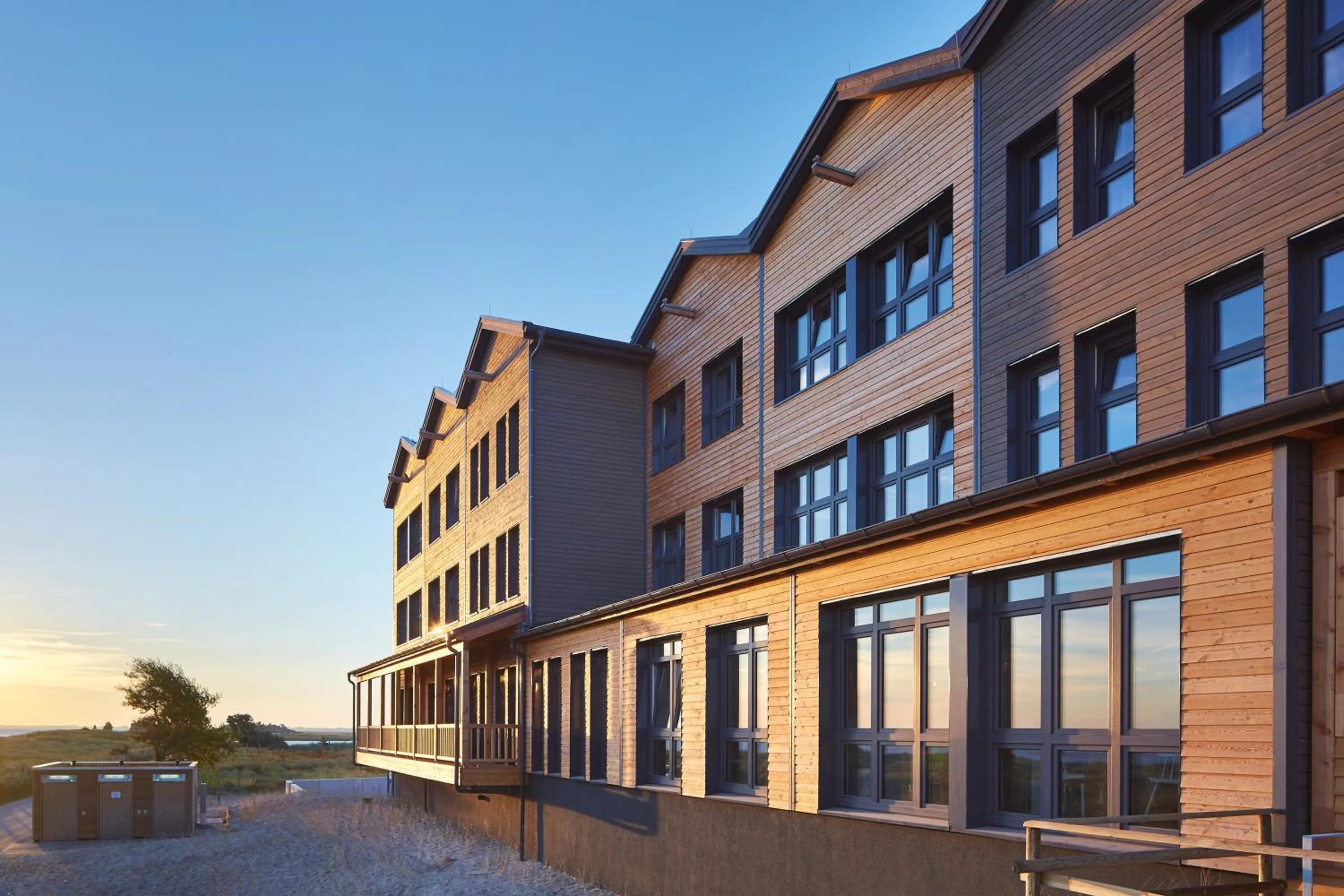 Facade/entrance in Bretterbude Heiligenhafen