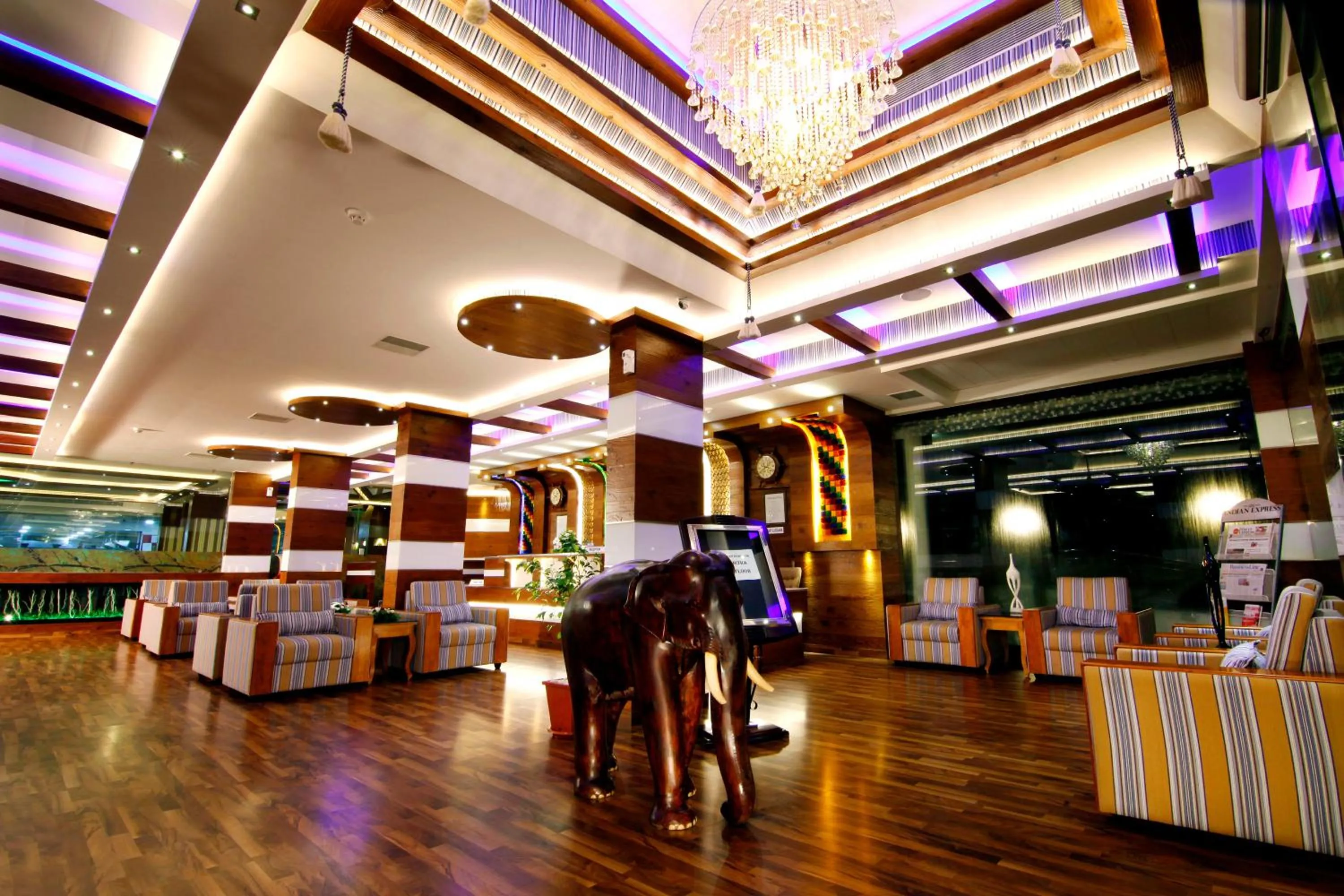 Lobby or reception in Hotel Blue Nile