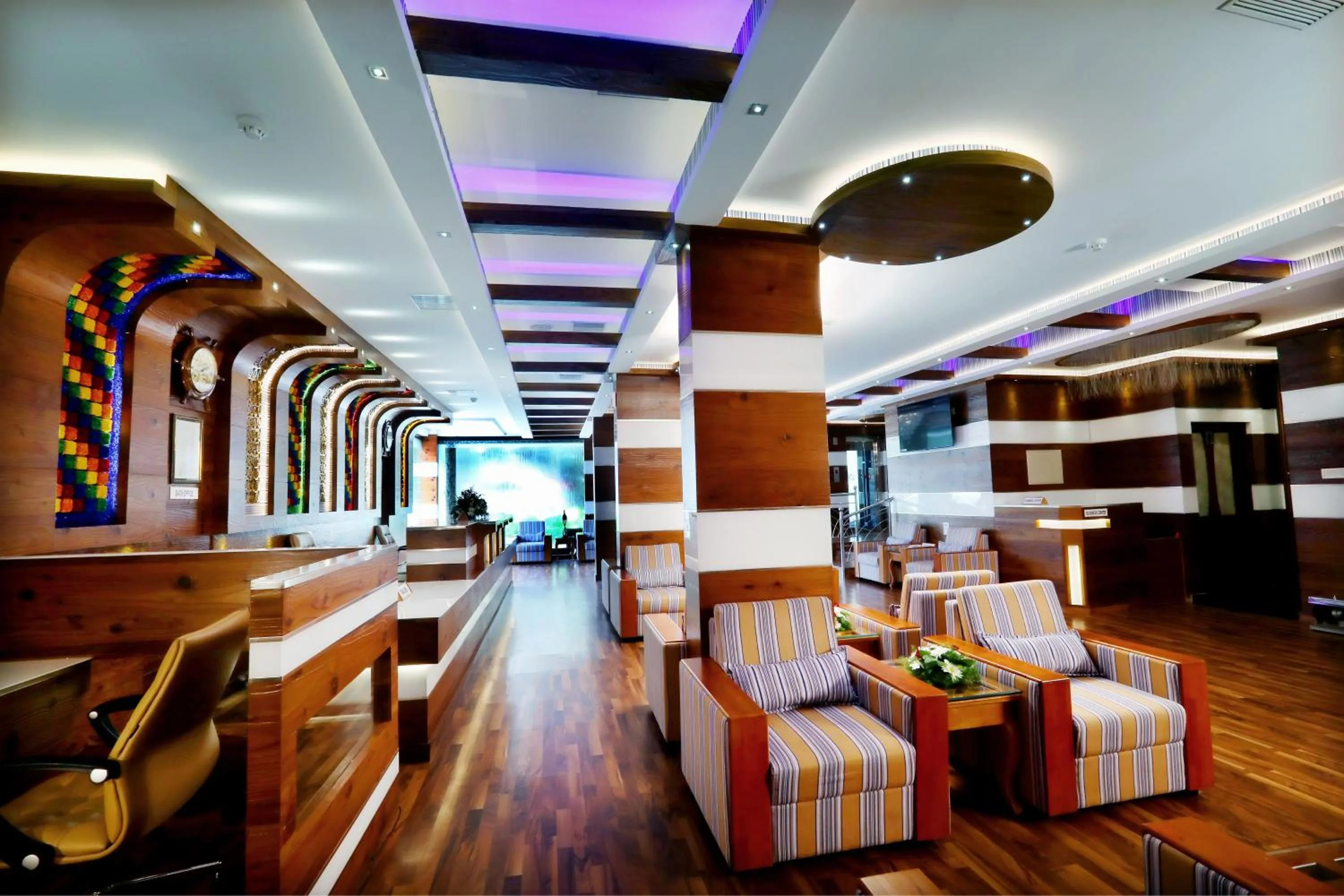 Lobby or reception in Hotel Blue Nile