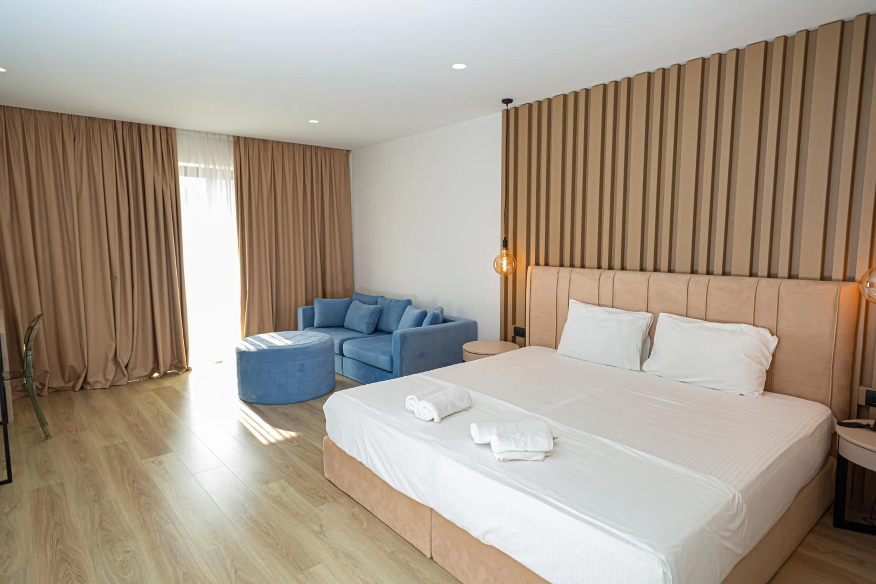 Bed in Andon Lapa Hotel & Spa