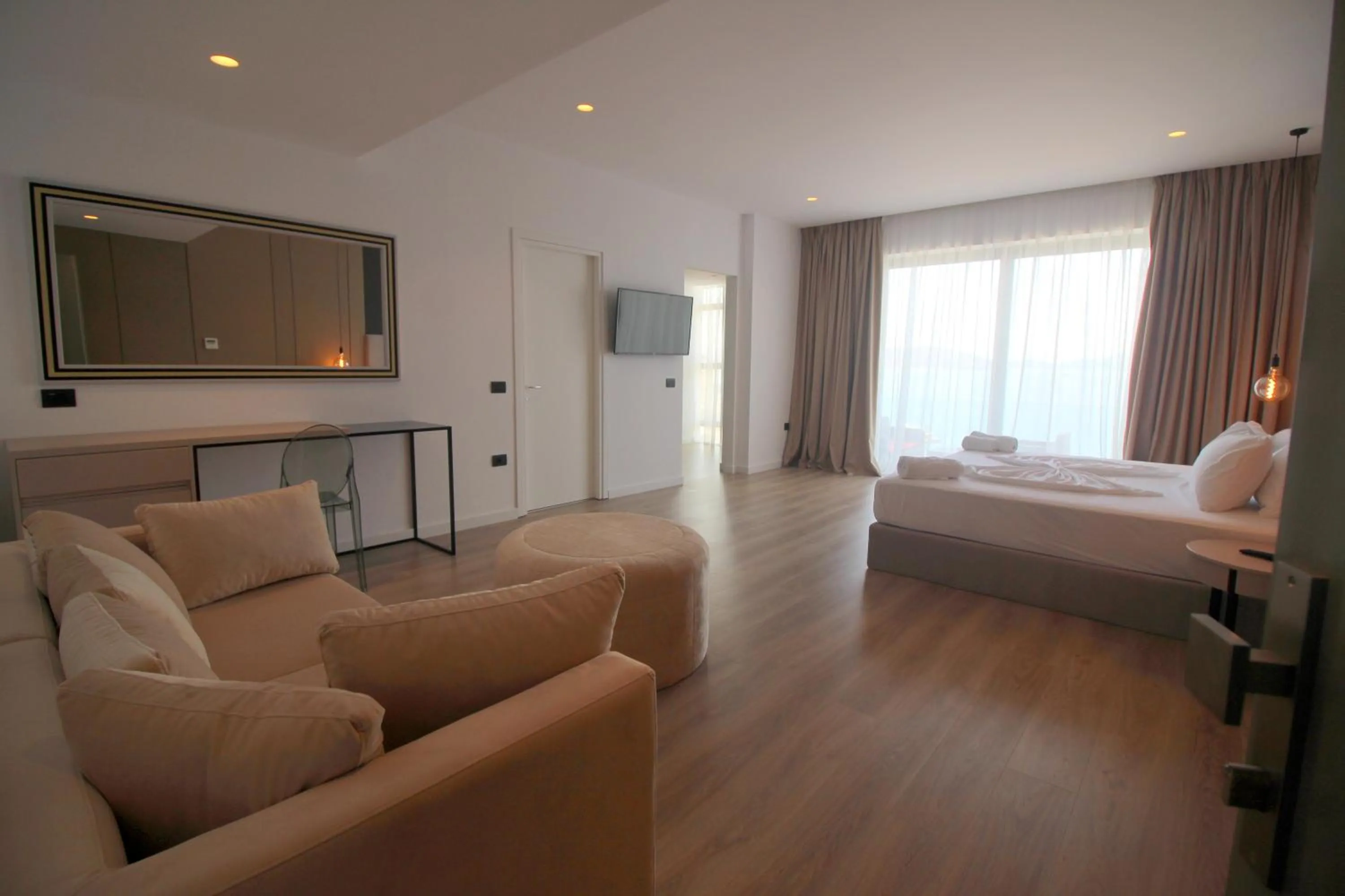 Bed in Andon Lapa Hotel & Spa