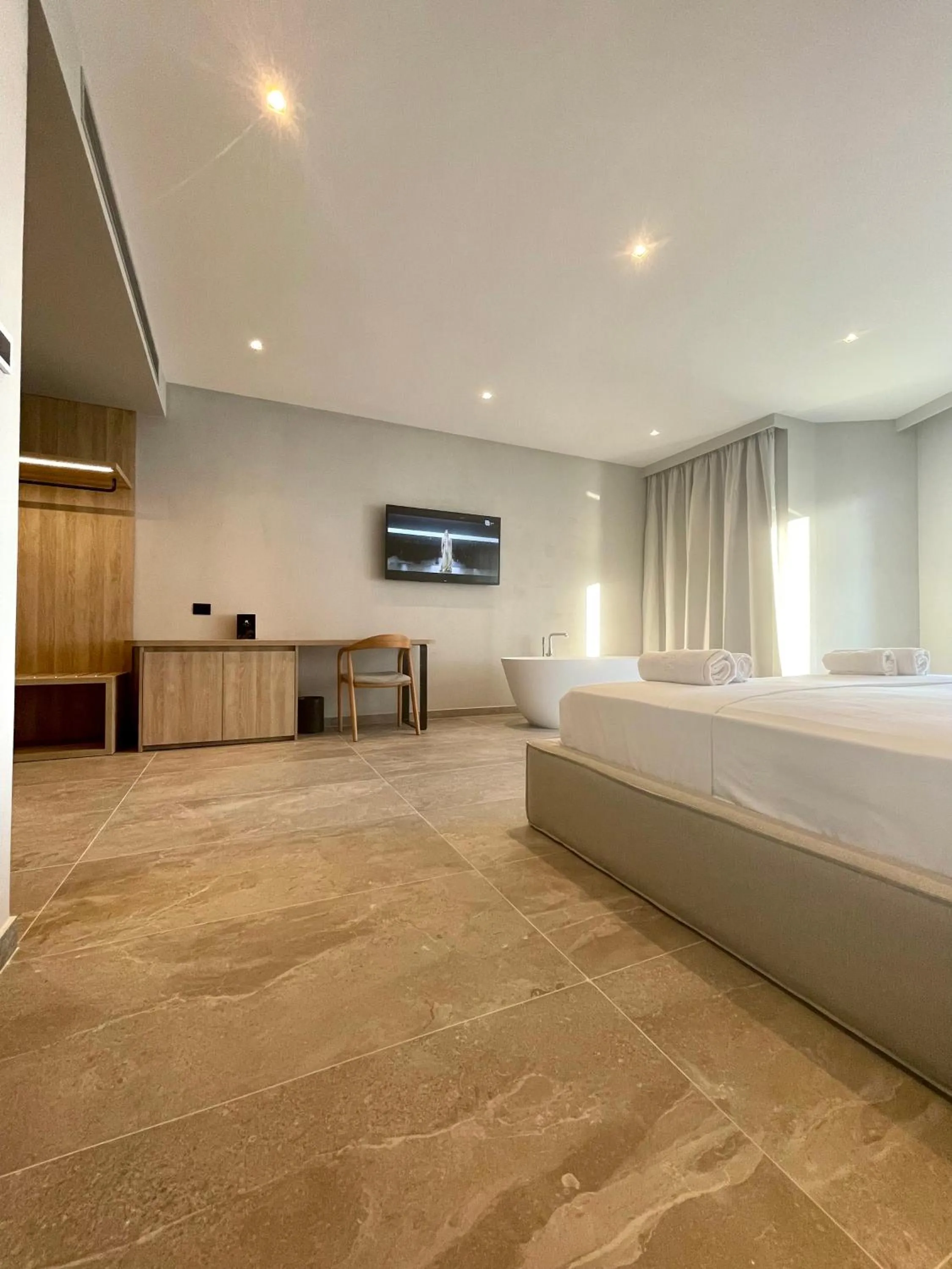 Bed in Andon Lapa Hotel & Spa