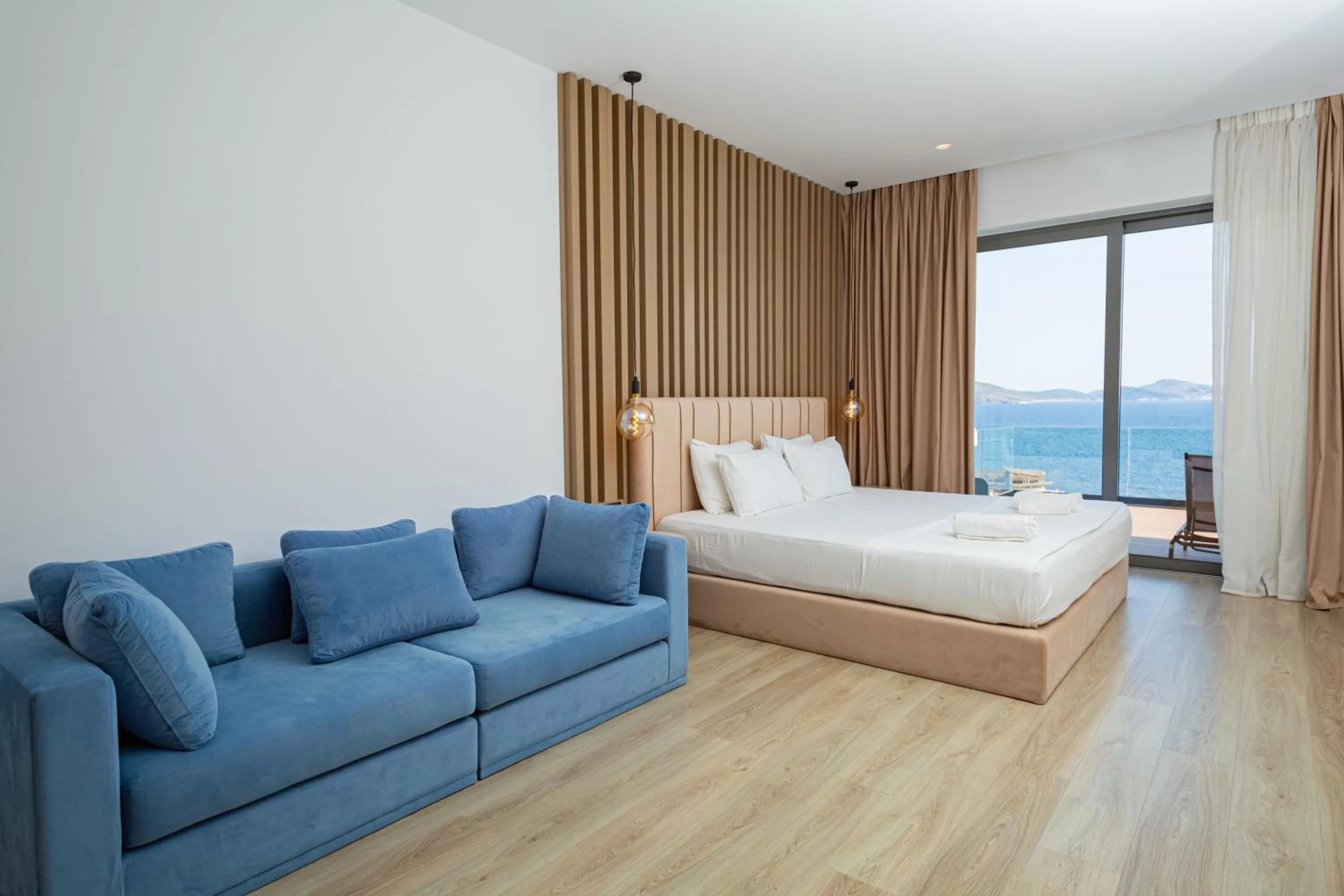 Bed in Andon Lapa Hotel & Spa