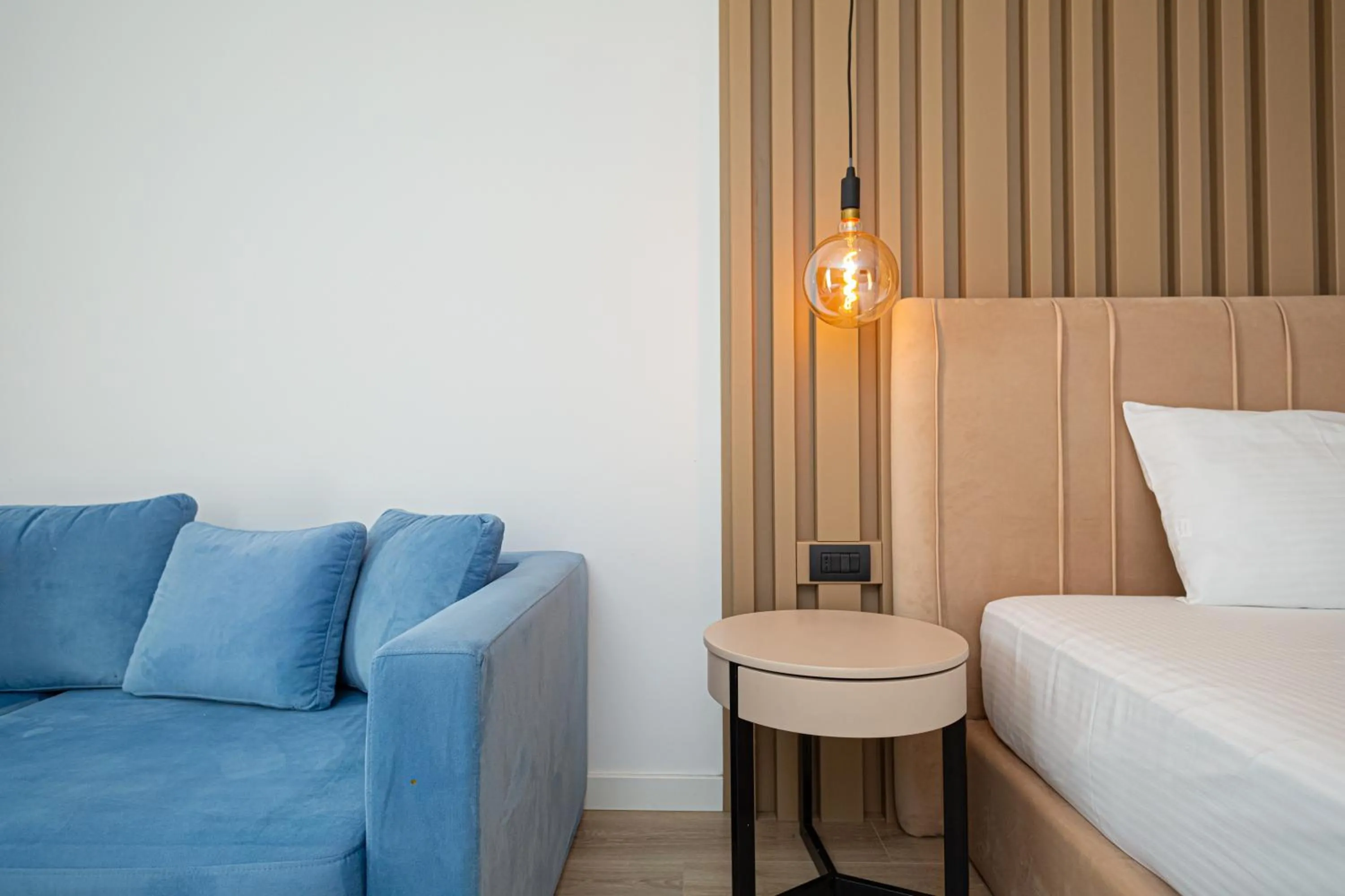 Bed in Andon Lapa Hotel & Spa