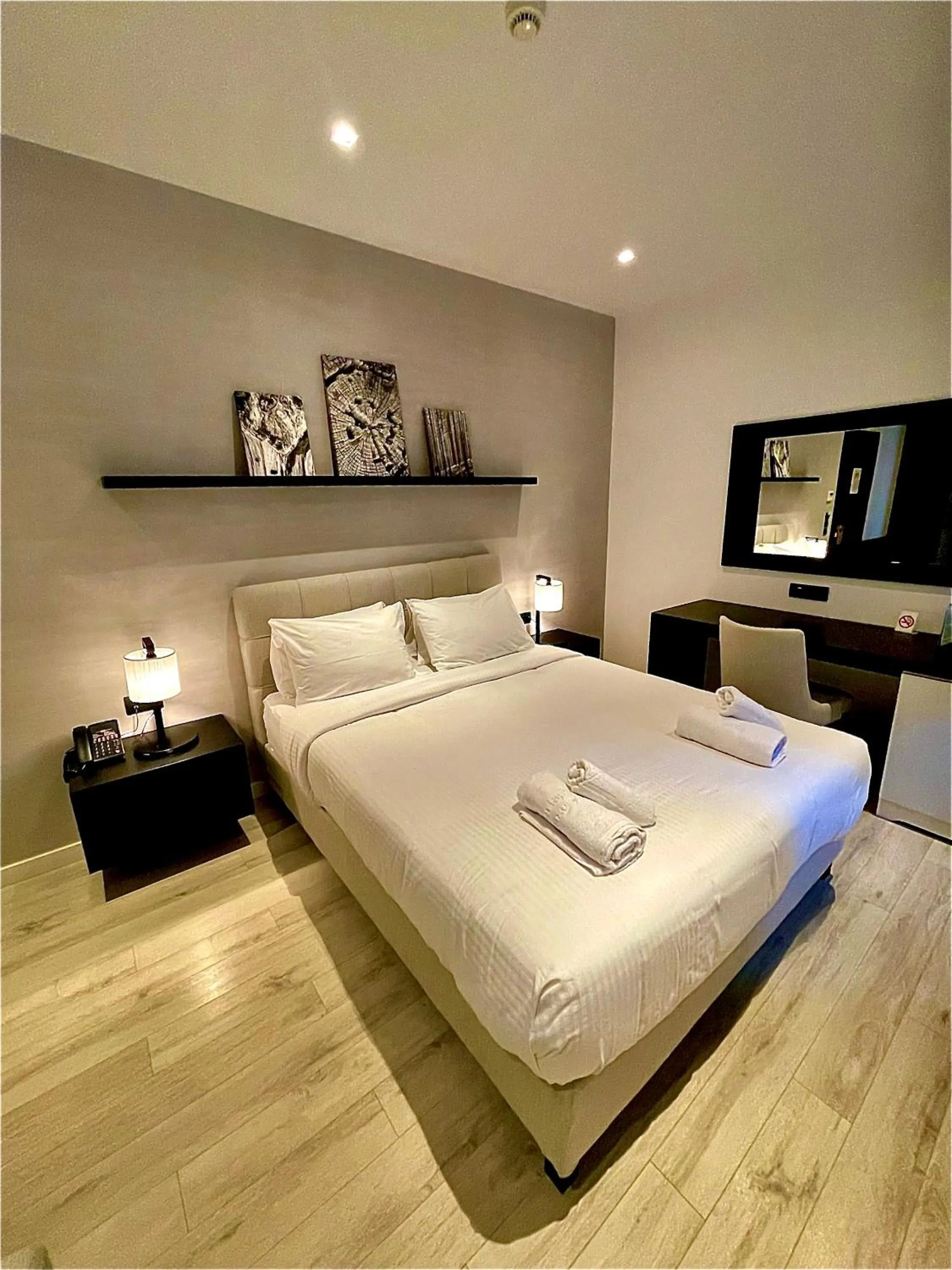 Bed in Andon Lapa Hotel & Spa