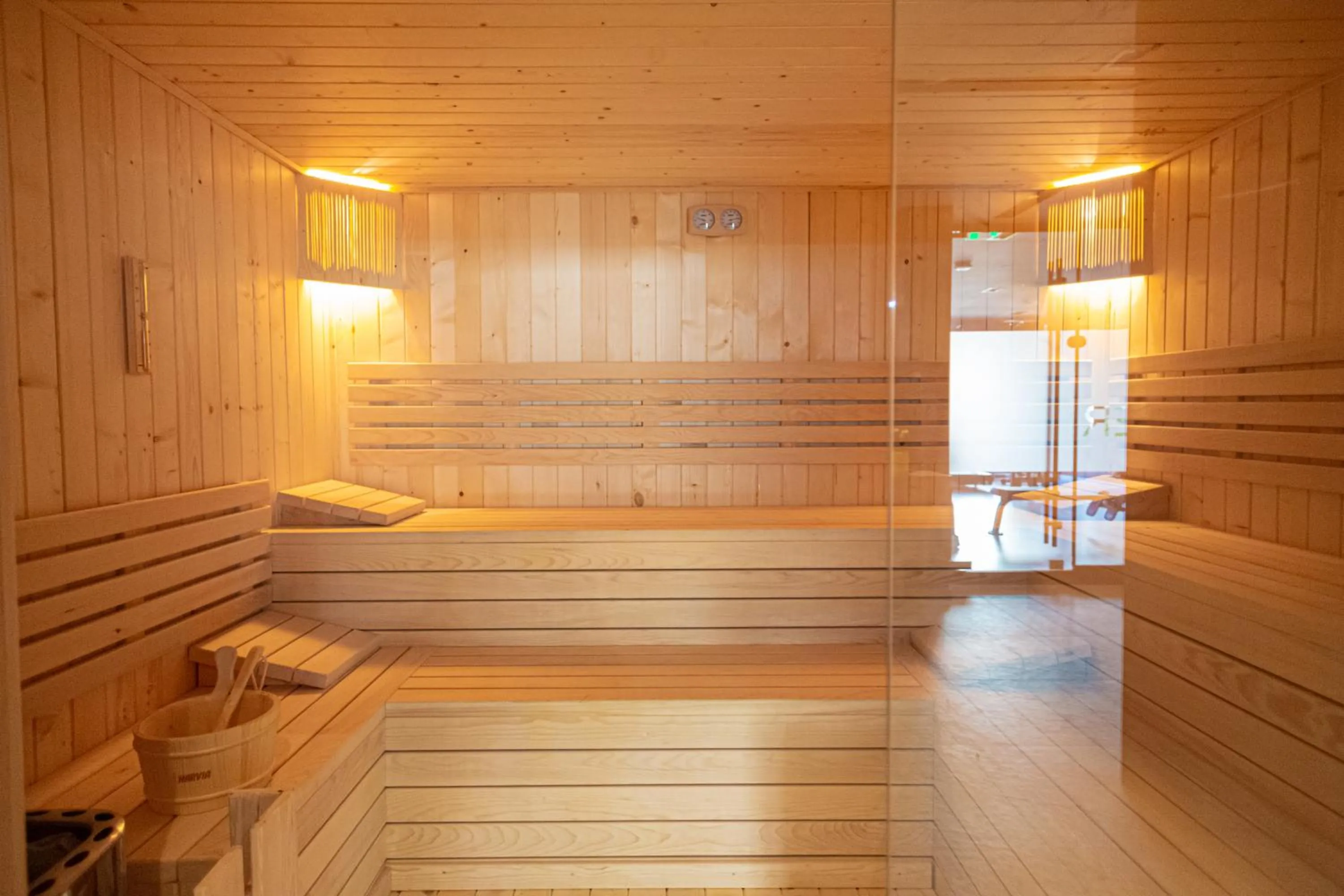 Sauna in Andon Lapa Hotel & Spa