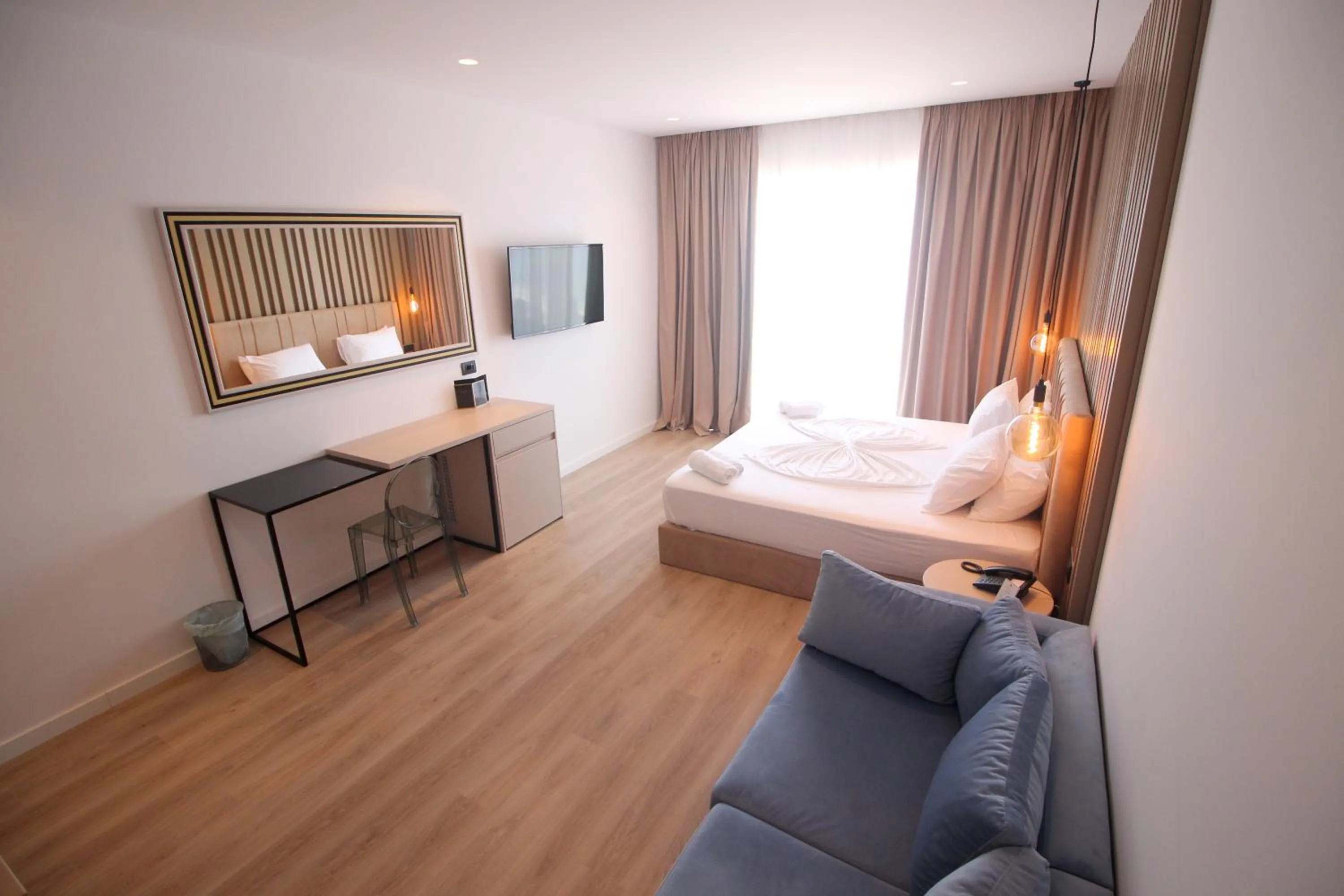 Bed in Andon Lapa Hotel & Spa