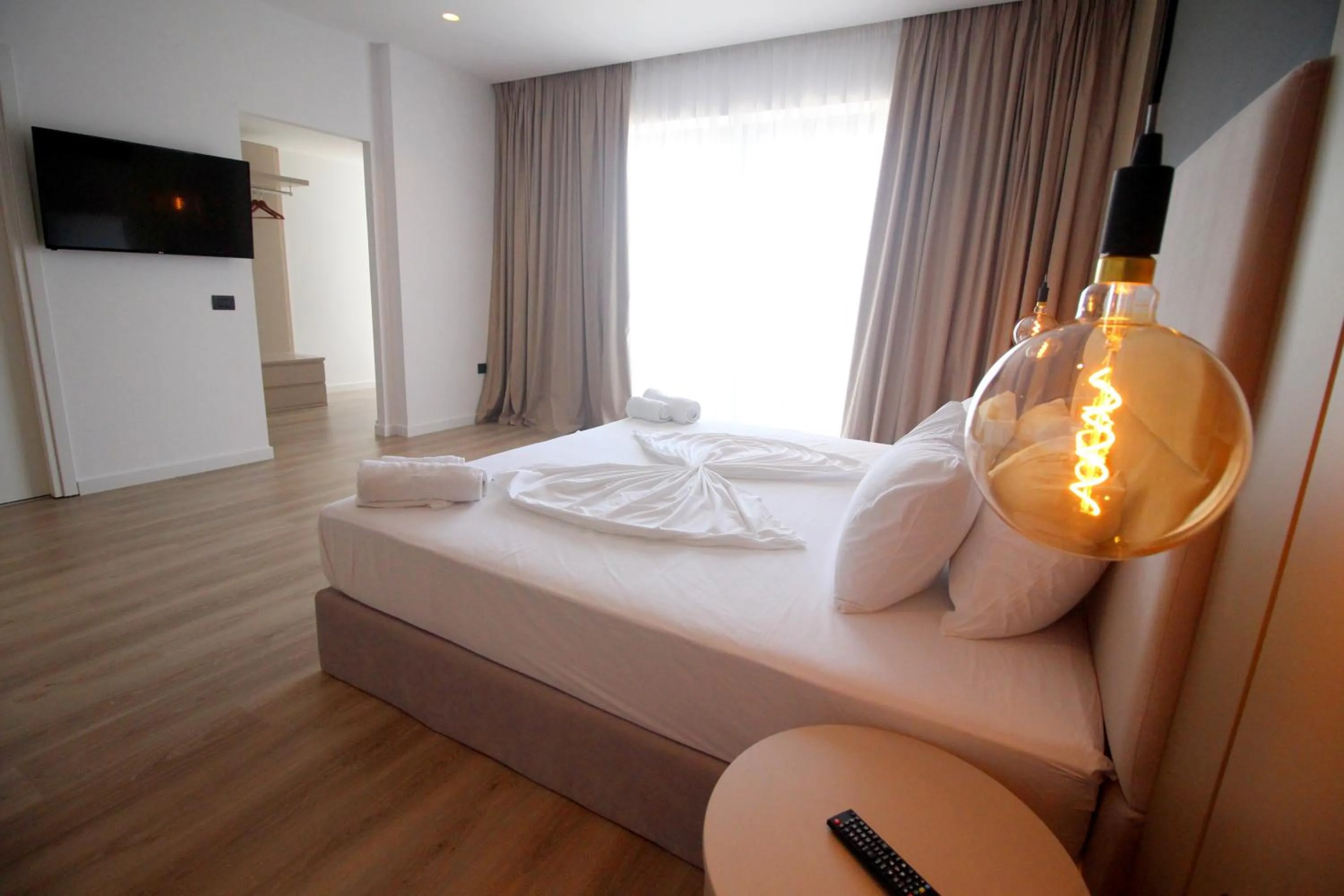 Bed in Andon Lapa Hotel & Spa