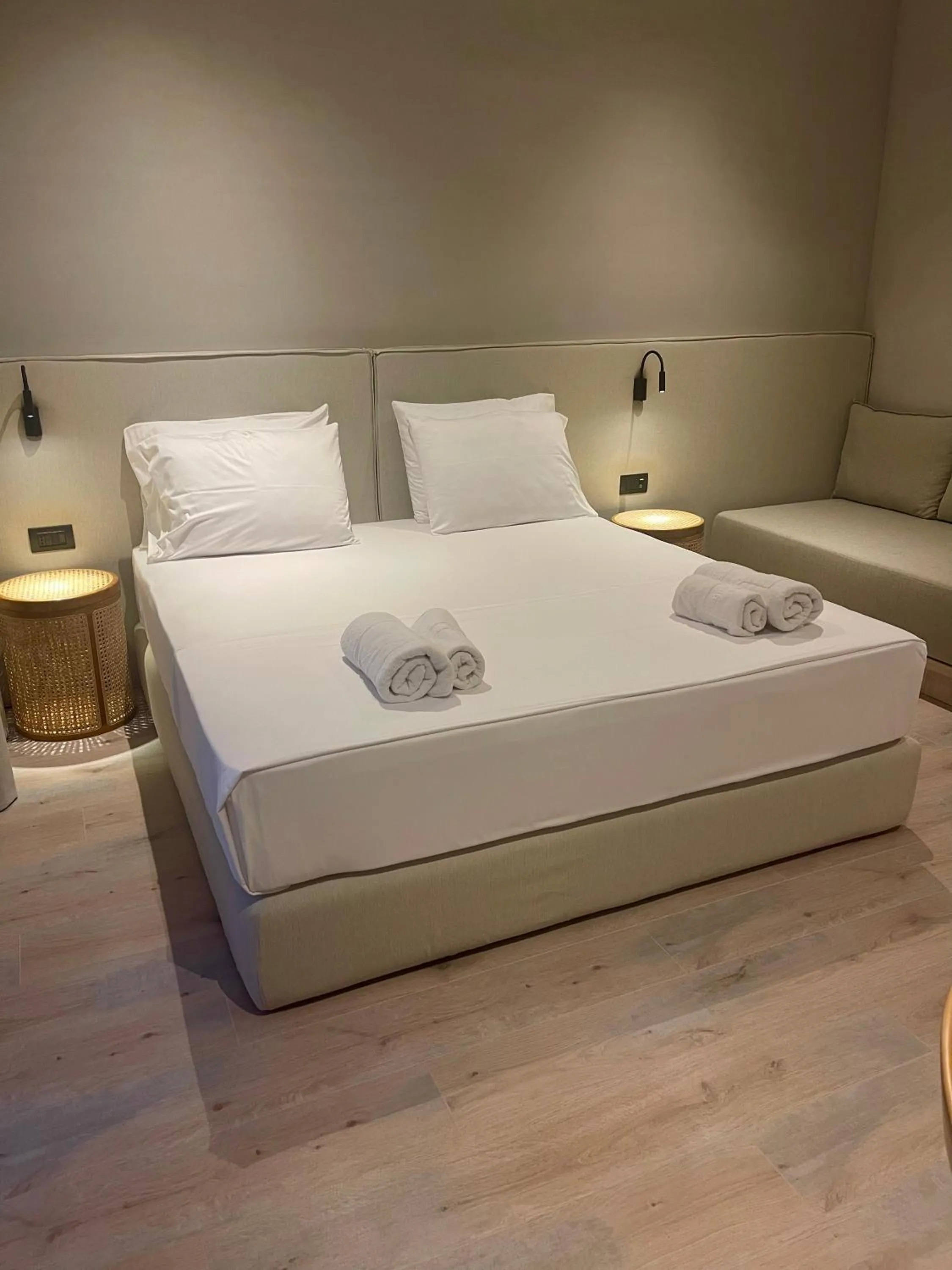 Bed in Andon Lapa Hotel & Spa