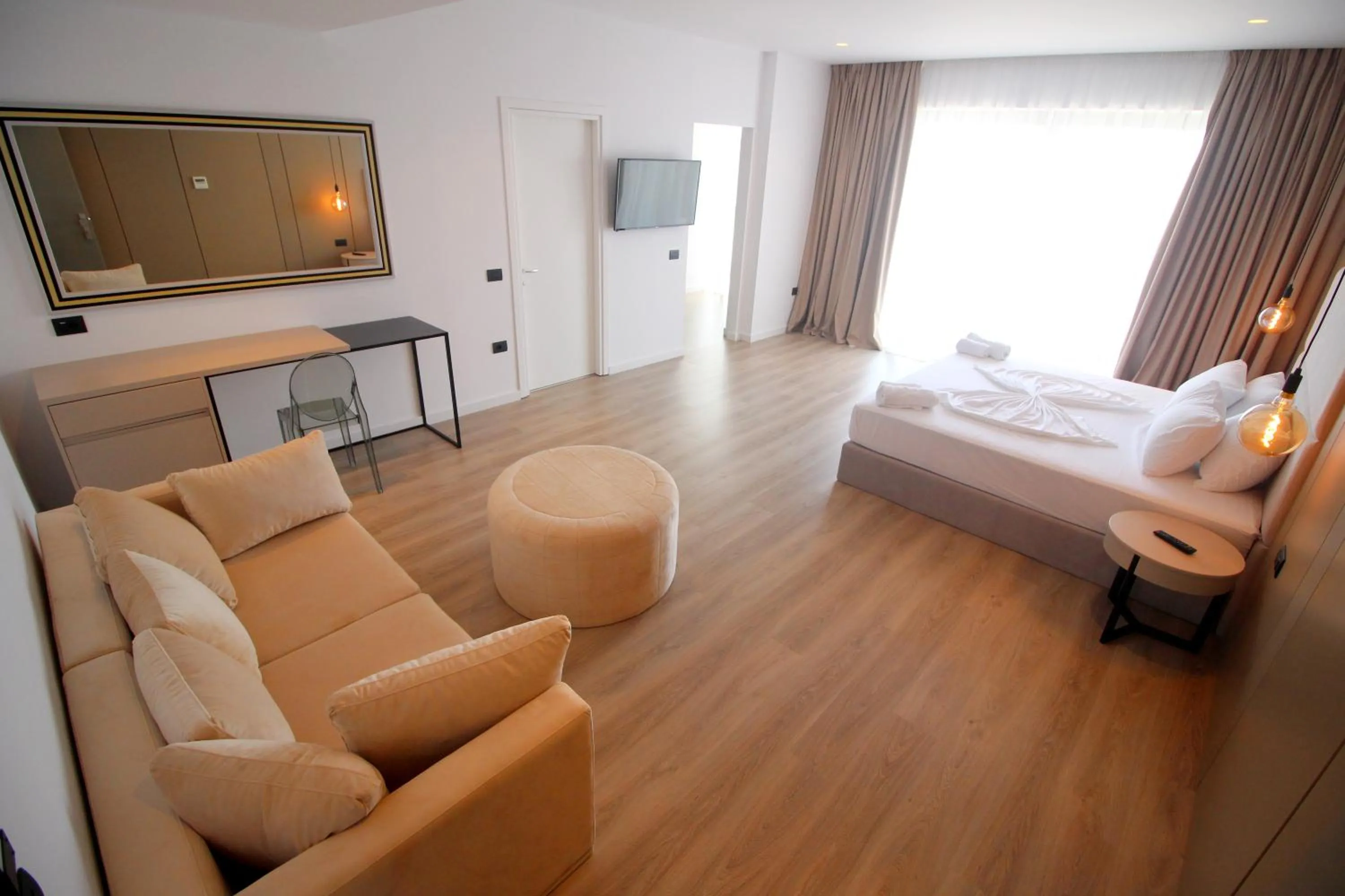 Bed in Andon Lapa Hotel & Spa