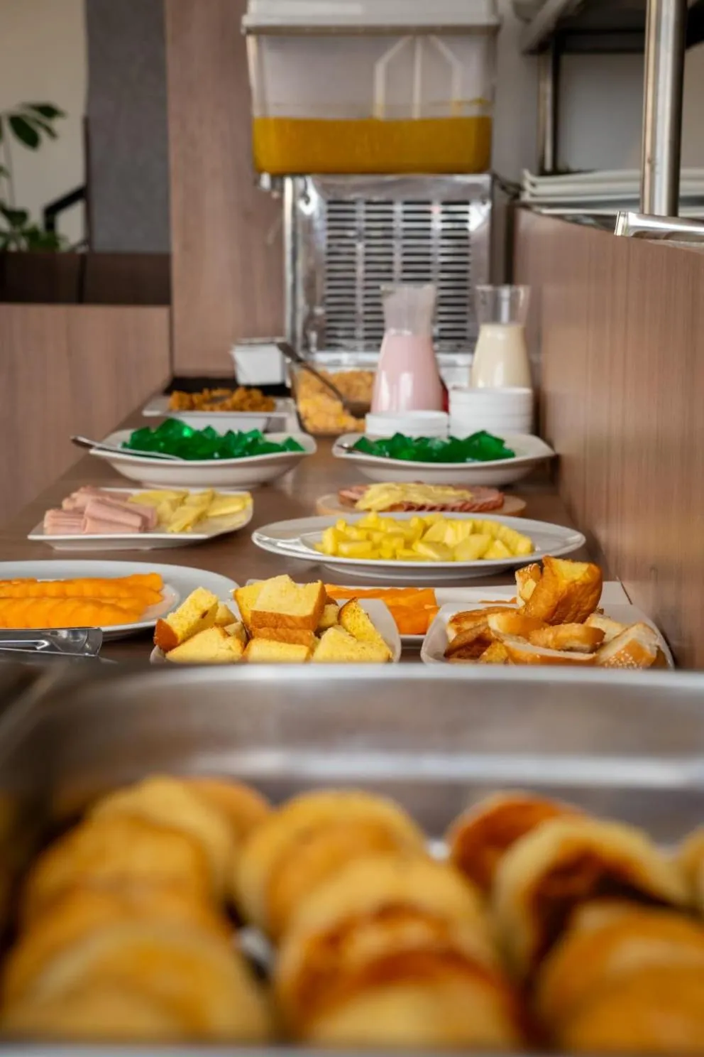 Buffet breakfast in Hotel Santiago de Compostella Suites