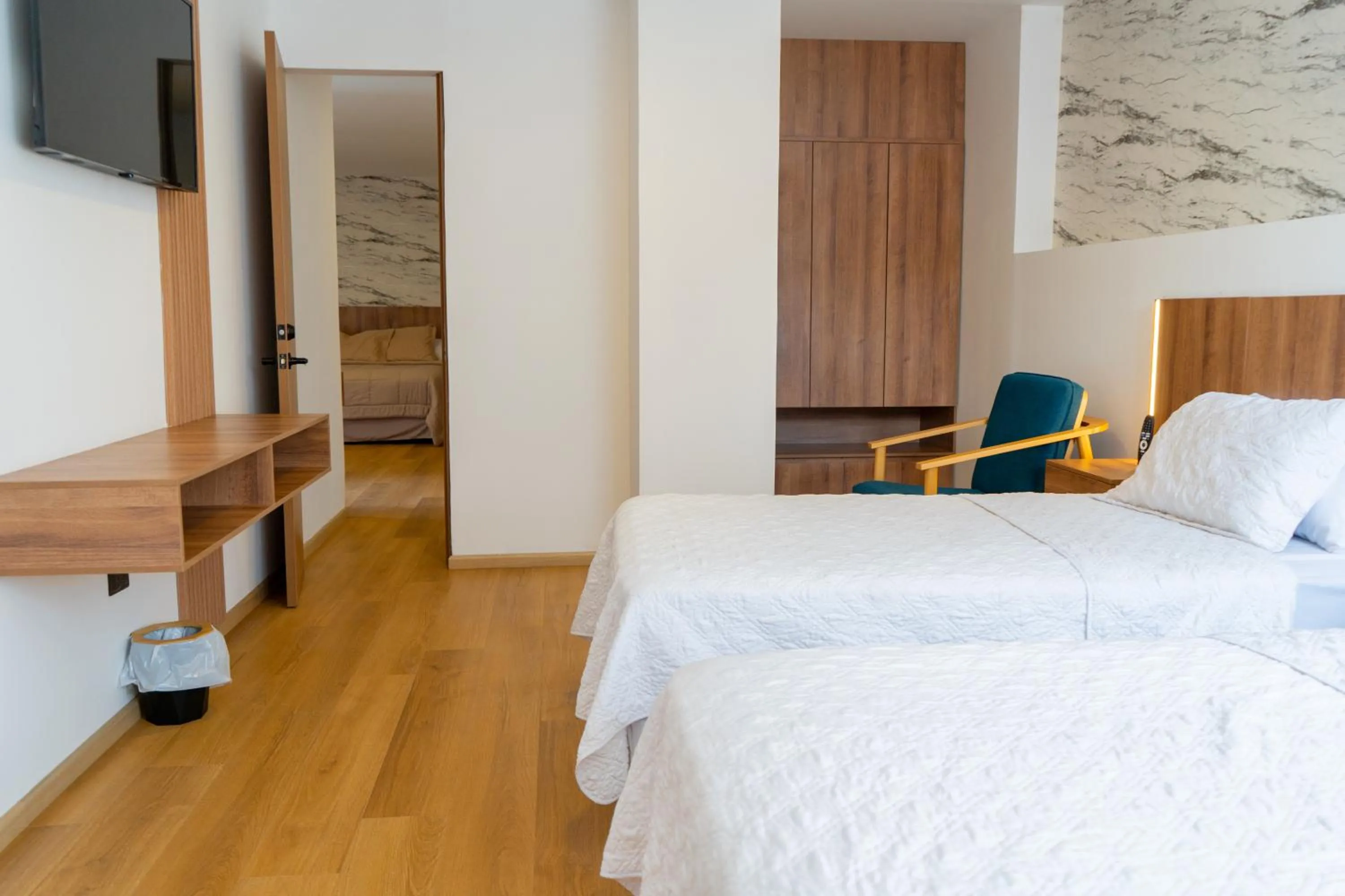 Photo of the whole room, Bed in Hotel Santiago de Compostella Suites