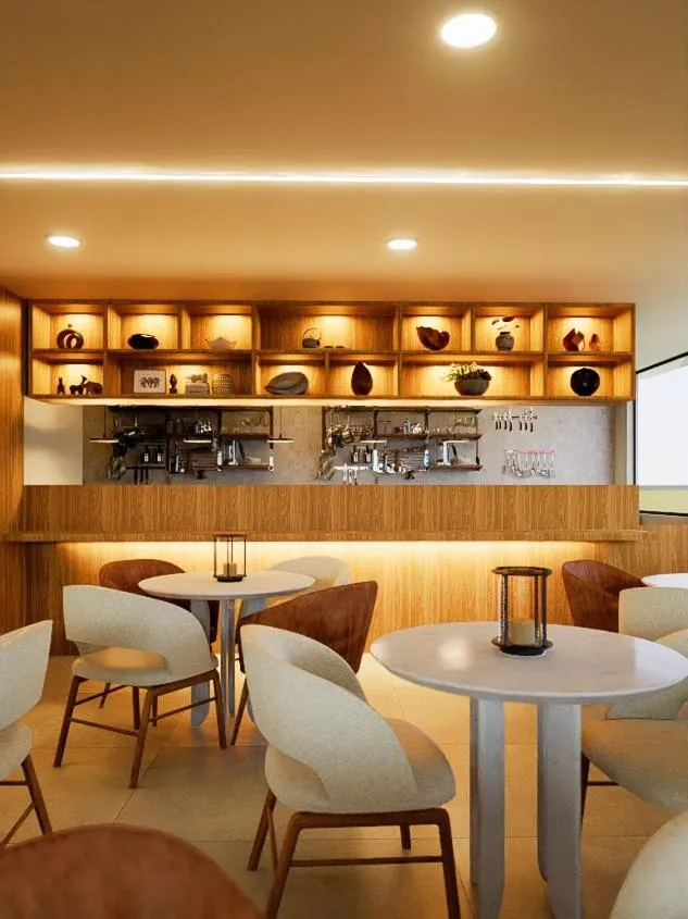 Lounge or bar in Hotel Santiago de Compostella Suites