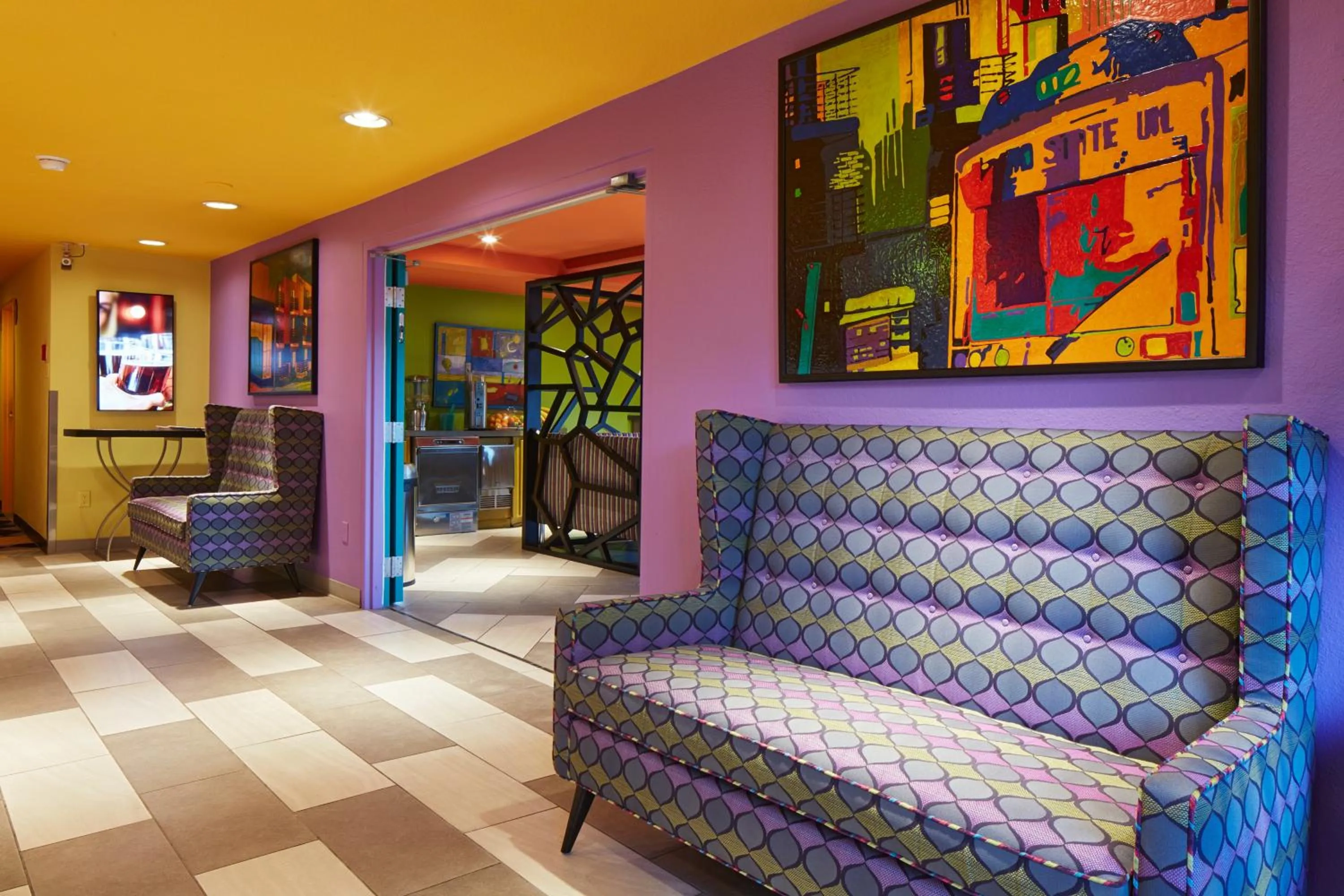 Lobby or reception in Inn at Northrup Station