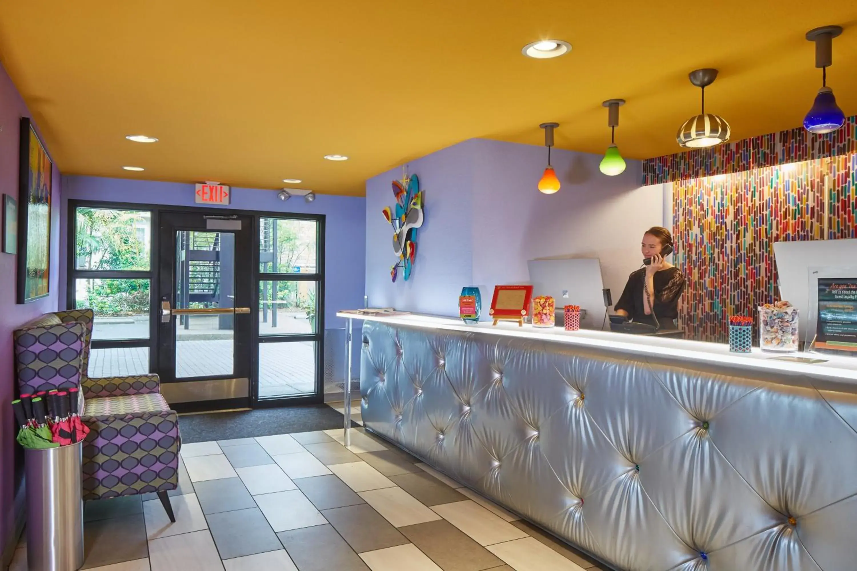 Lobby or reception in Inn at Northrup Station Lobby or reception in Inn at Northrup Station