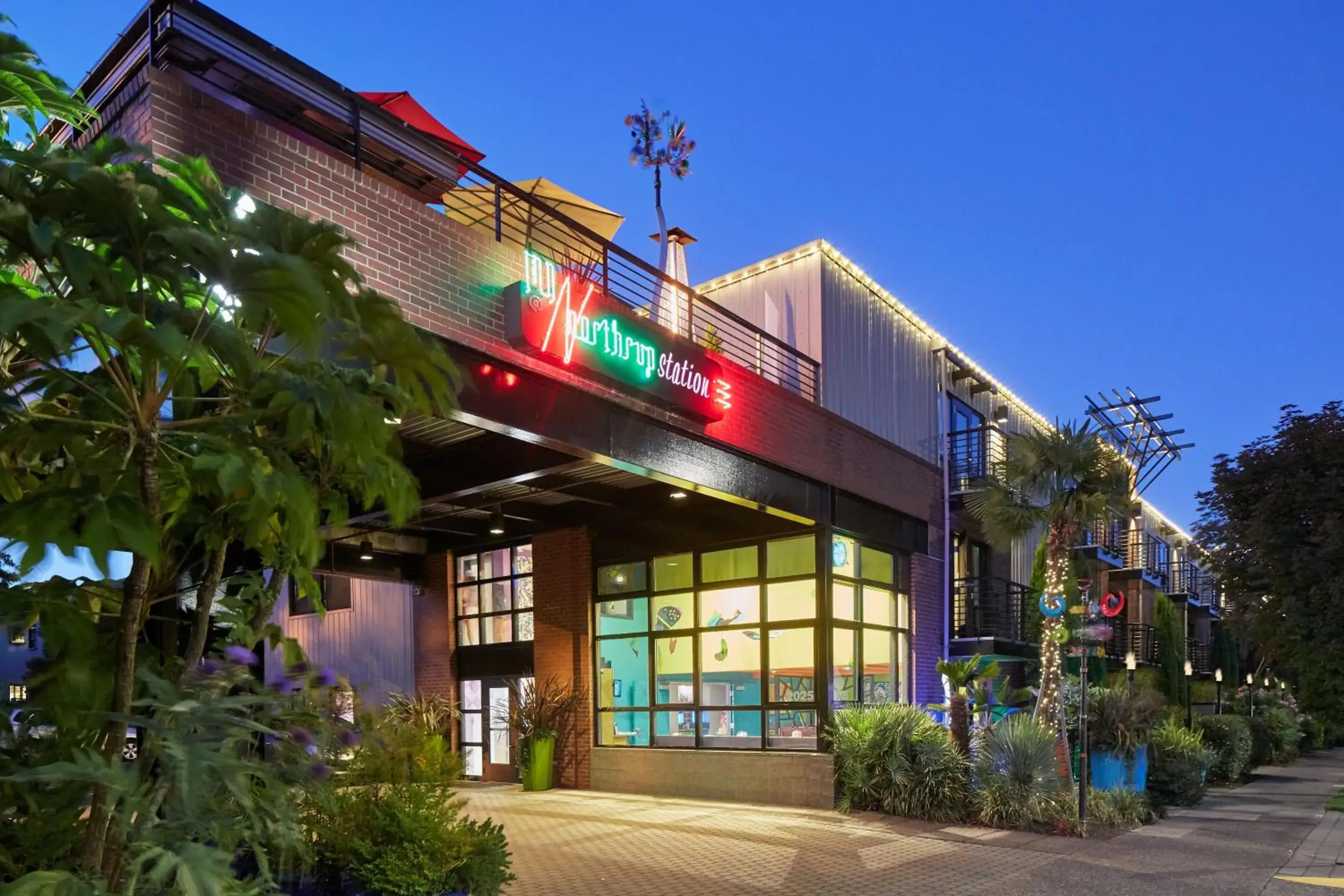 Facade/entrance in Inn at Northrup Station Facade/entrance in Inn at Northrup Station