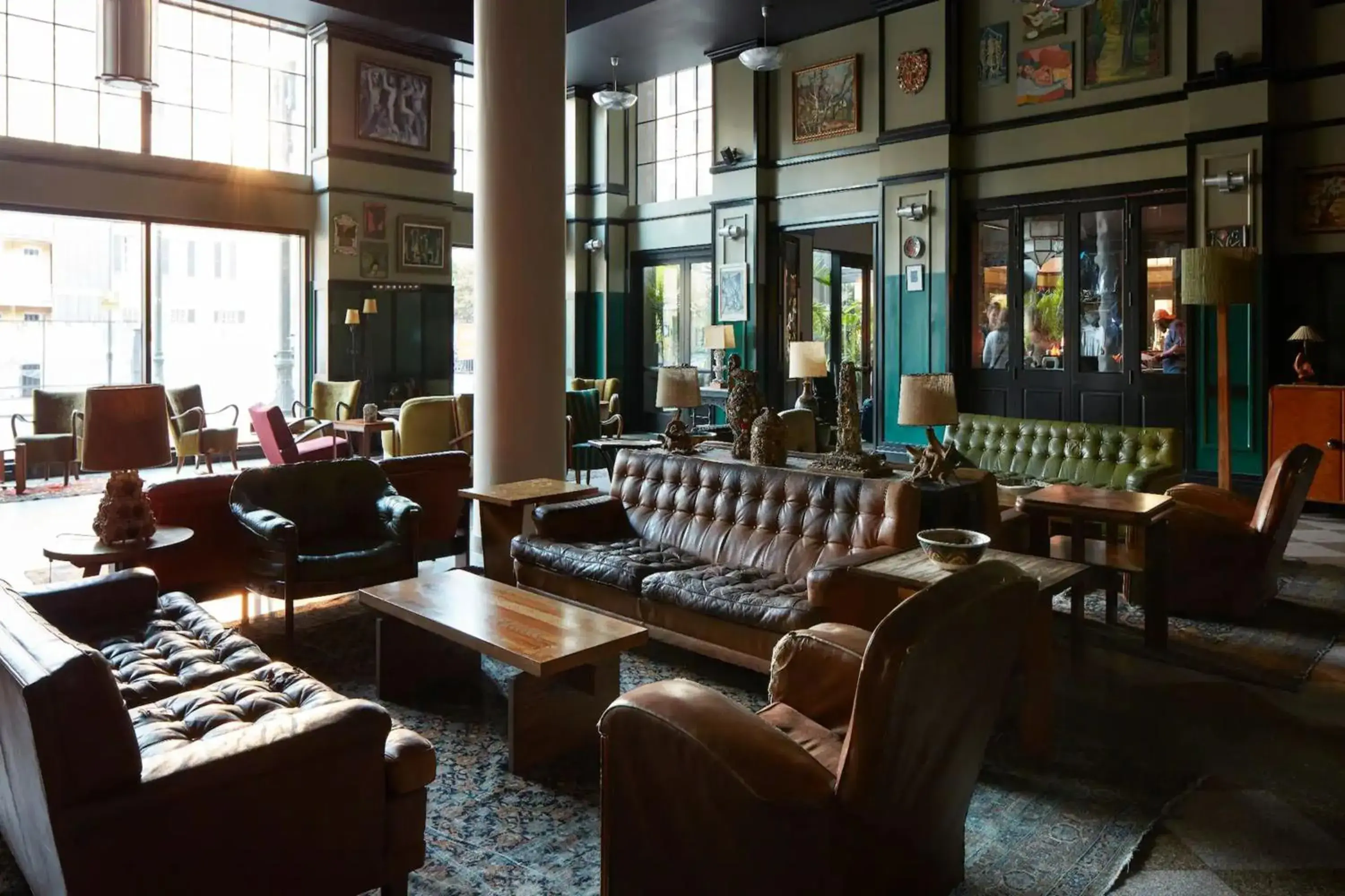 Lounge or bar in The Barnett, part of JdV by Hyatt Lounge or bar in The Barnett, part of JdV by Hyatt