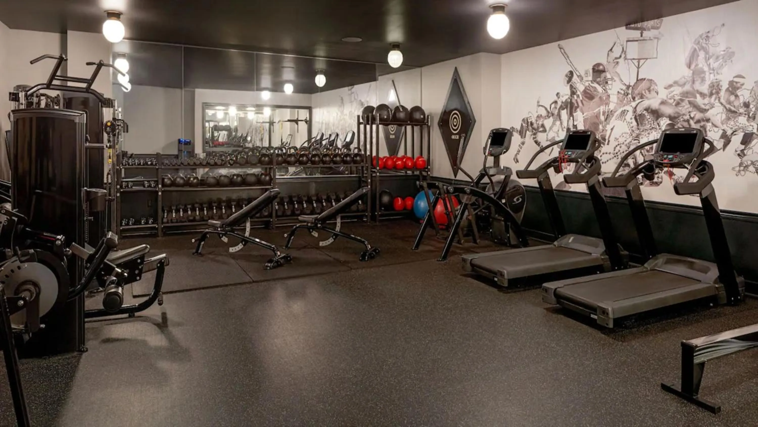 Fitness centre/facilities in The Barnett, part of JdV by Hyatt