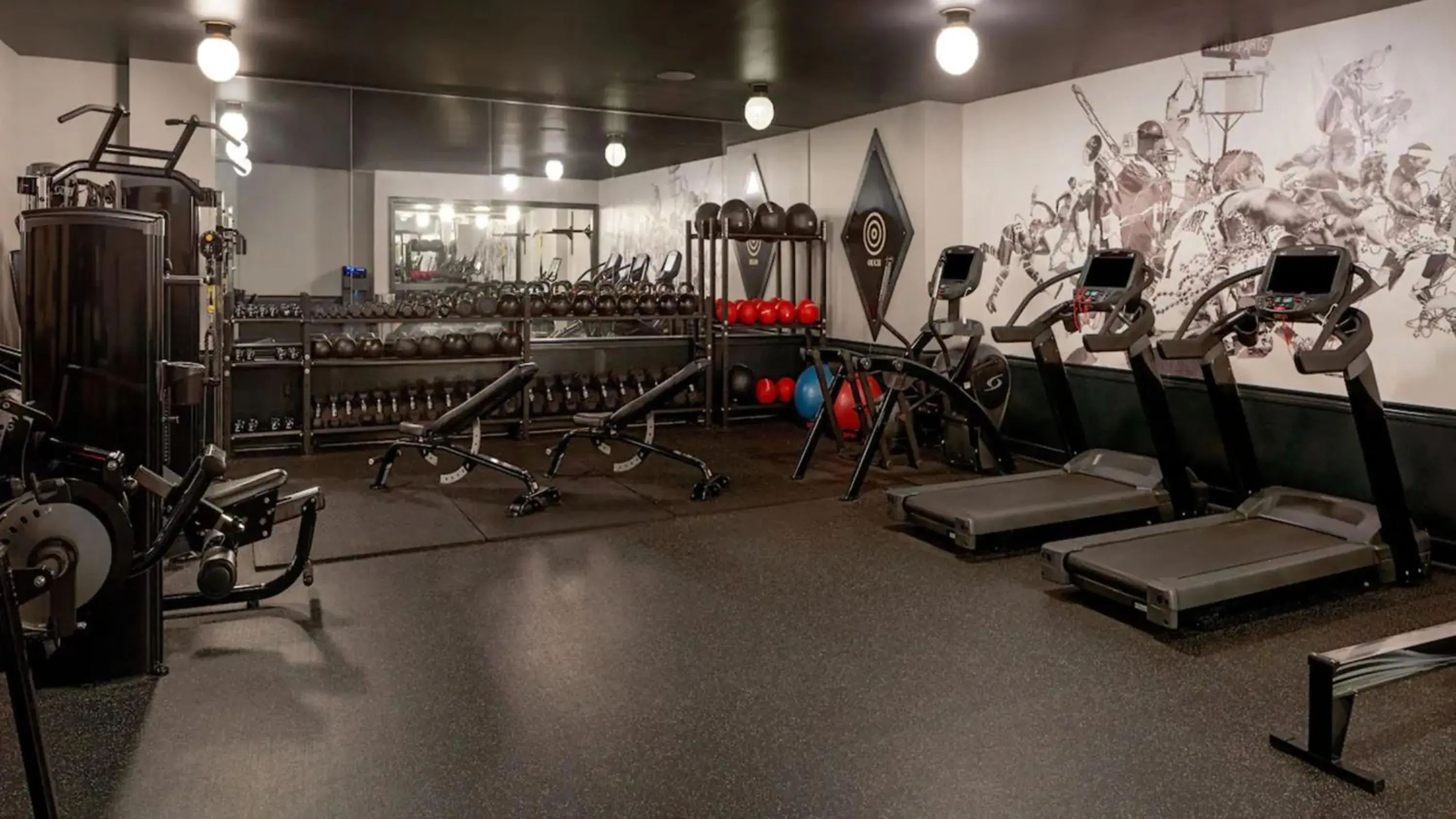 Fitness centre/facilities in The Barnett, part of JdV by Hyatt Fitness centre/facilities in The Barnett, part of JdV by Hyatt