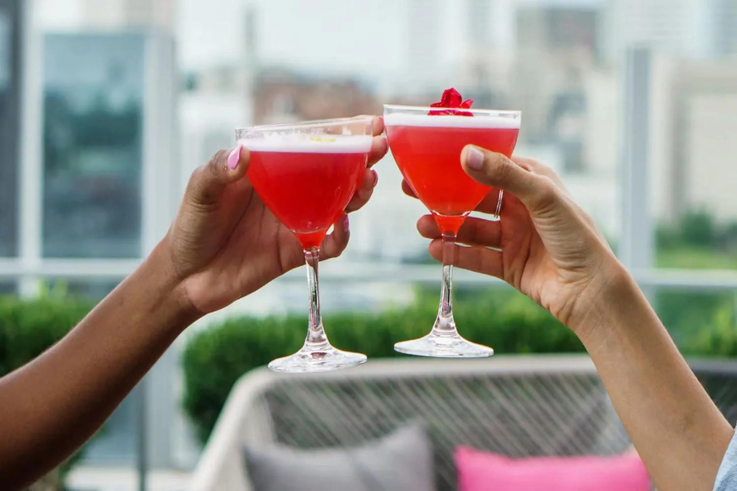 Drinks in The Barnett, part of JdV by Hyatt