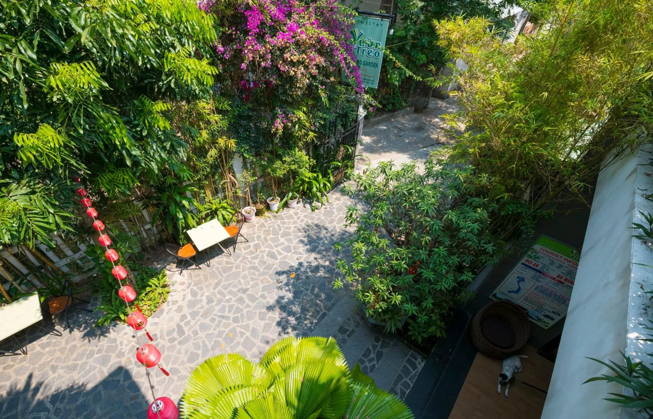 Patio in Hanging Garden Hoi An
