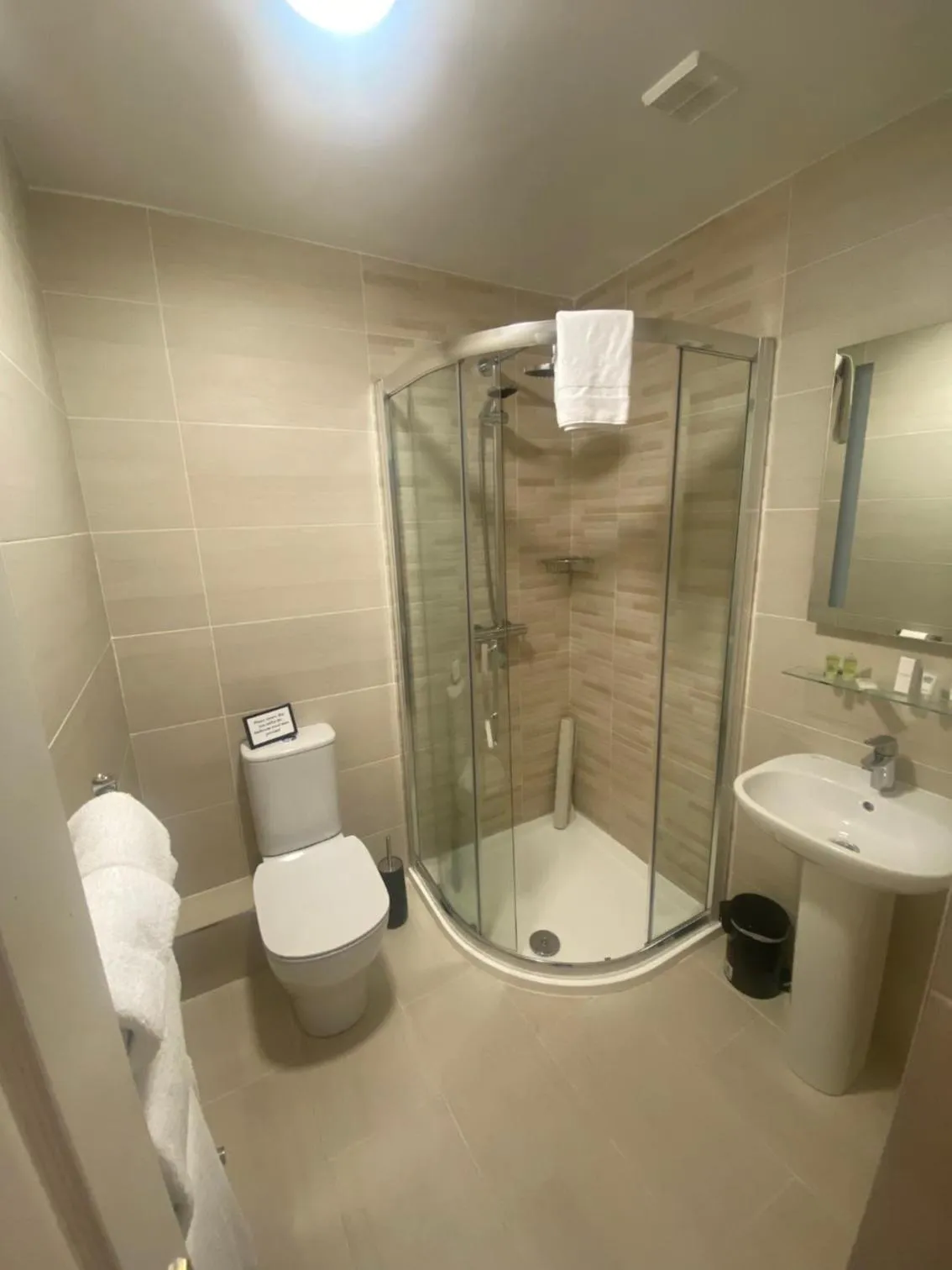 Shower in Long Quay House