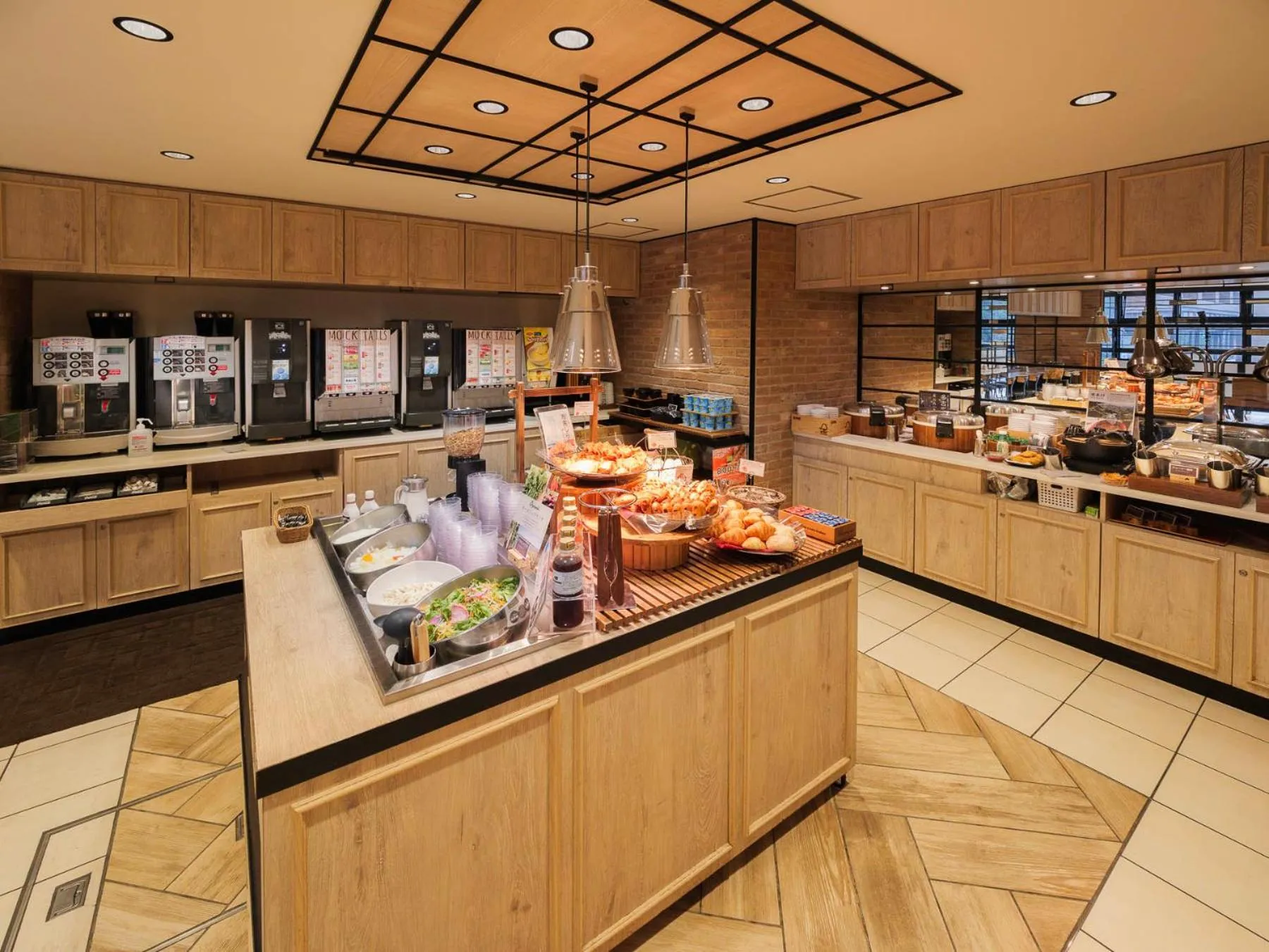 Breakfast in Super Hotel Yokohama Kannai