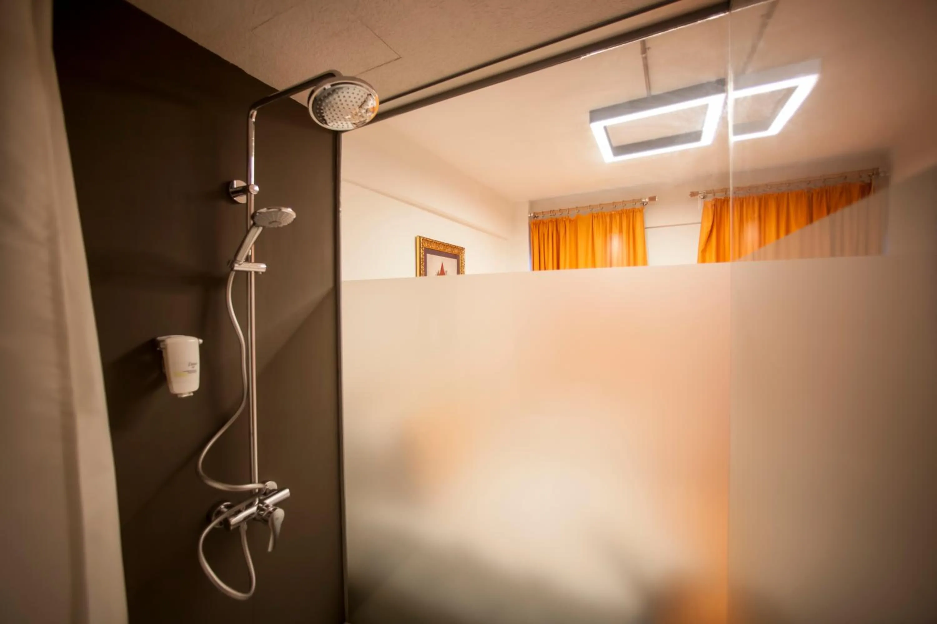 Shower in Vavien Hotel