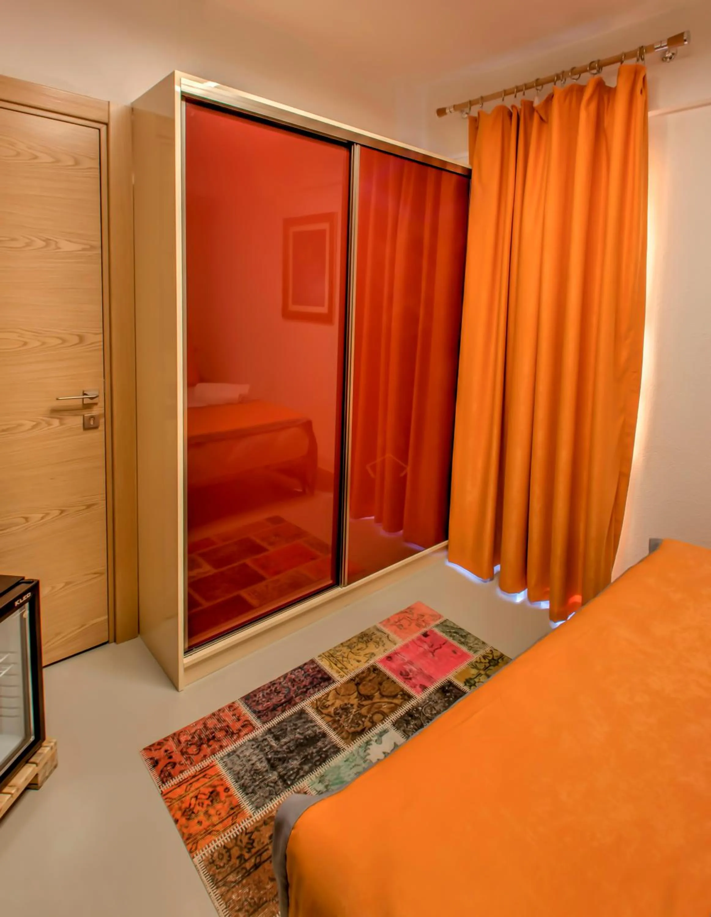 Decorative detail, Bed in Vavien Hotel