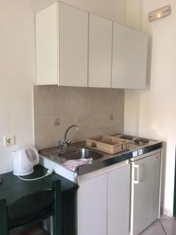 Kitchen or kitchenette in Koukounaries Studios