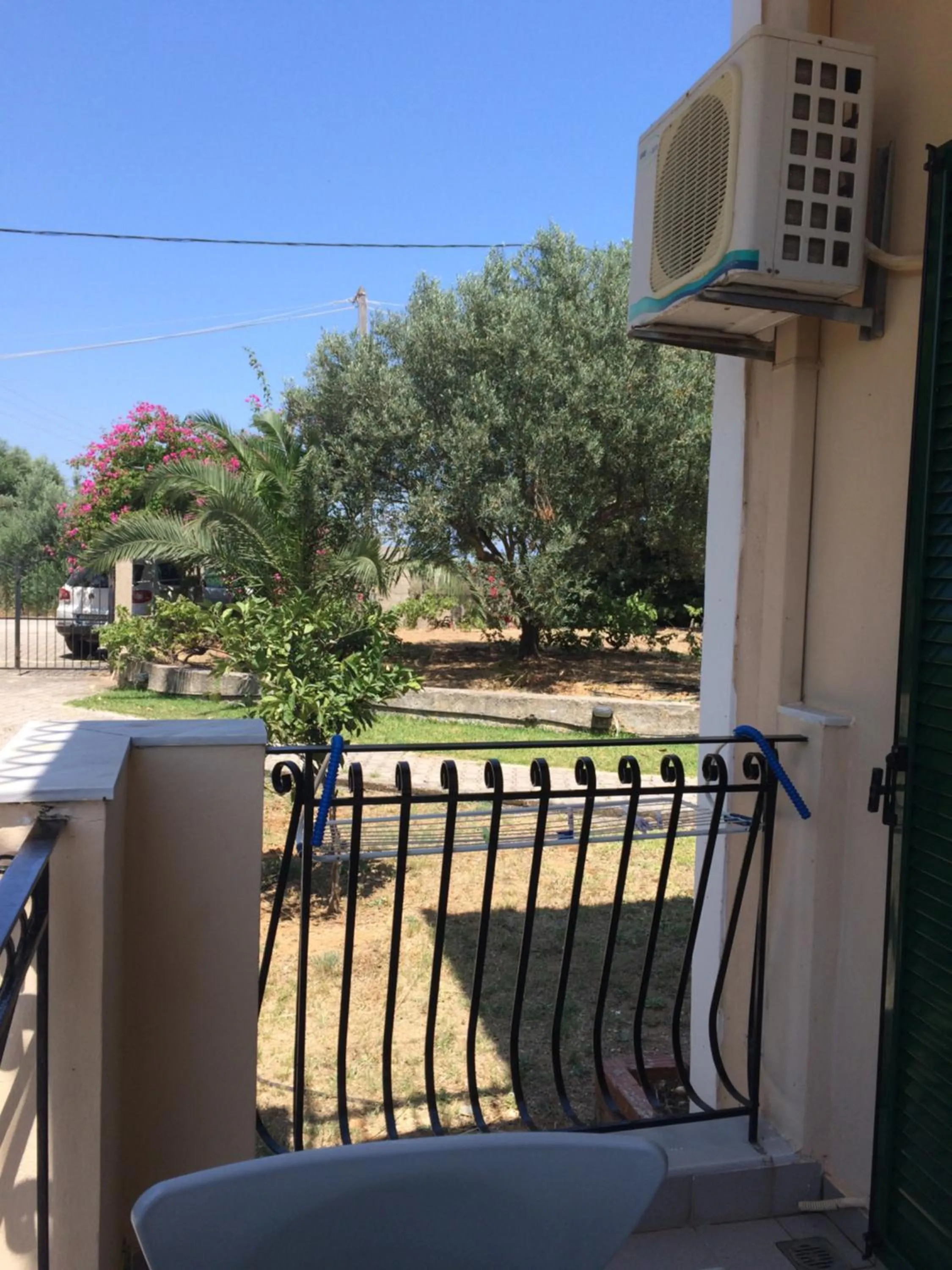 Garden view in Koukounaries Studios