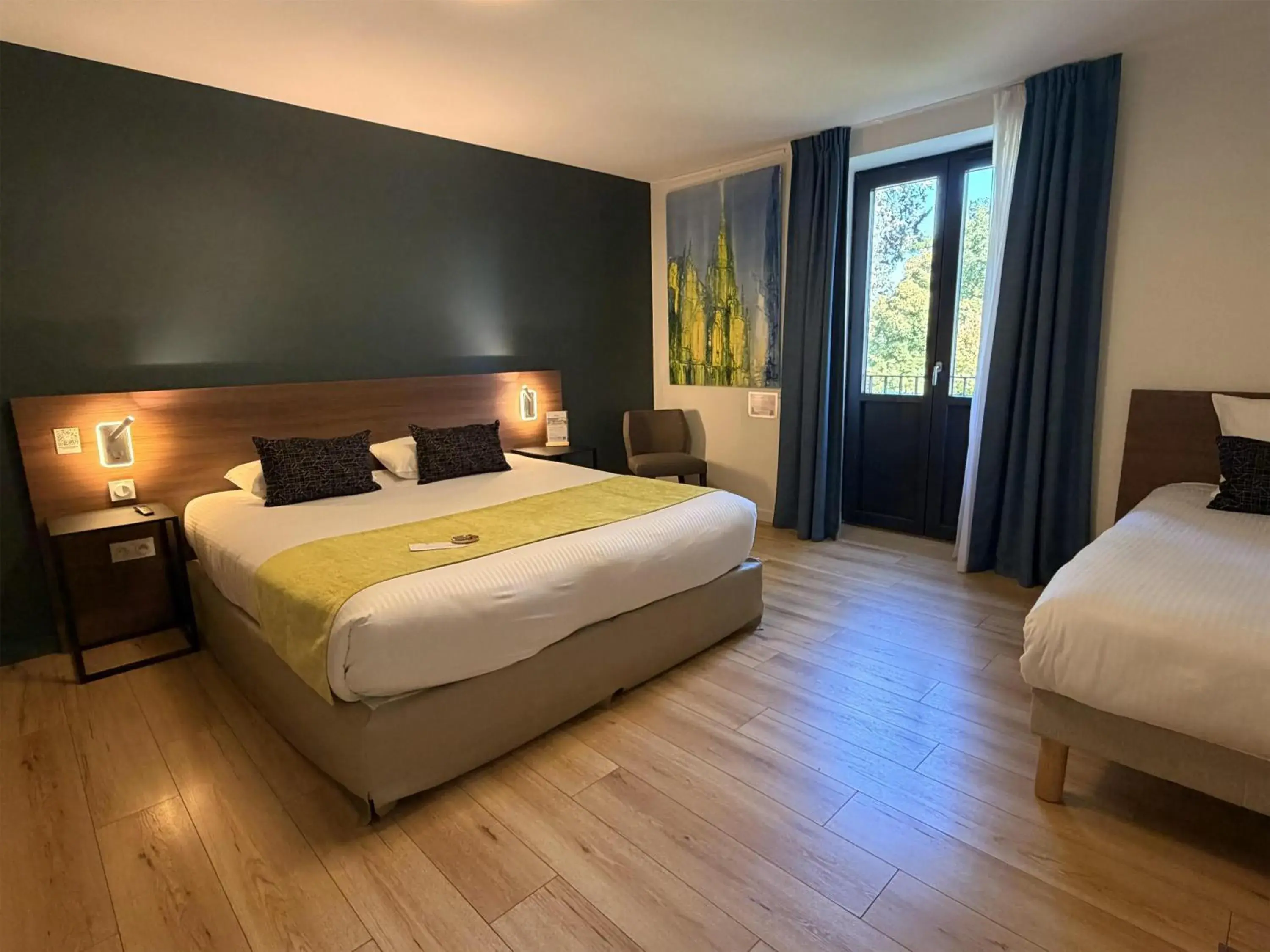 Bedroom, Bed in Best Western Premier Le Domaine de Montjoie Bedroom, Bed in Best Western Premier Le Domaine de Montjoie