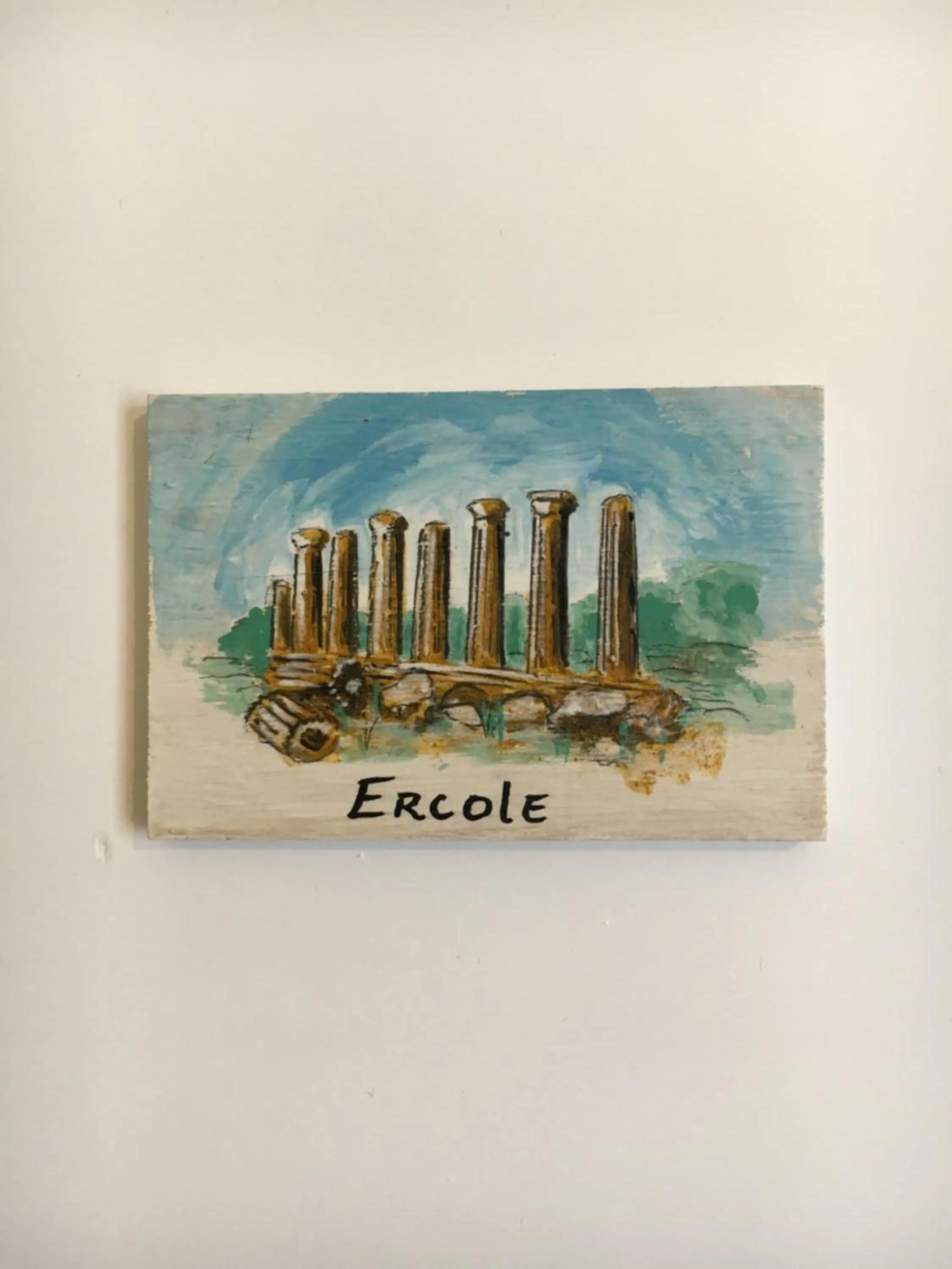 On site in La Città degli Dei