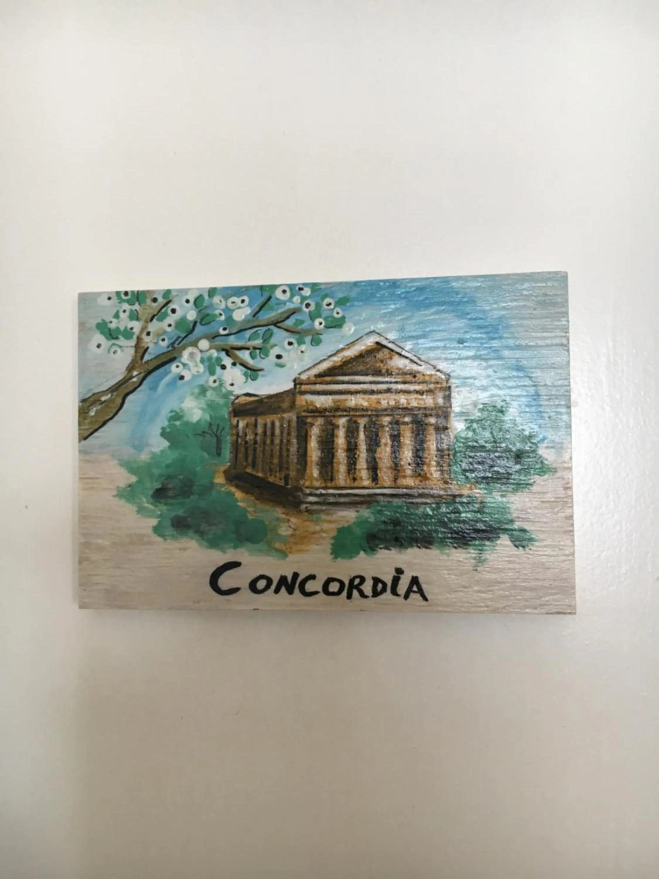 On site in La Città degli Dei