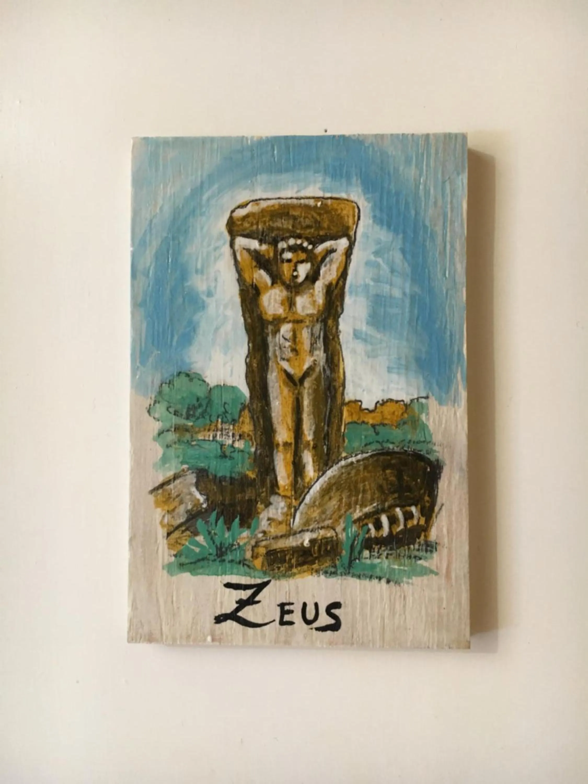 On site in La Città degli Dei